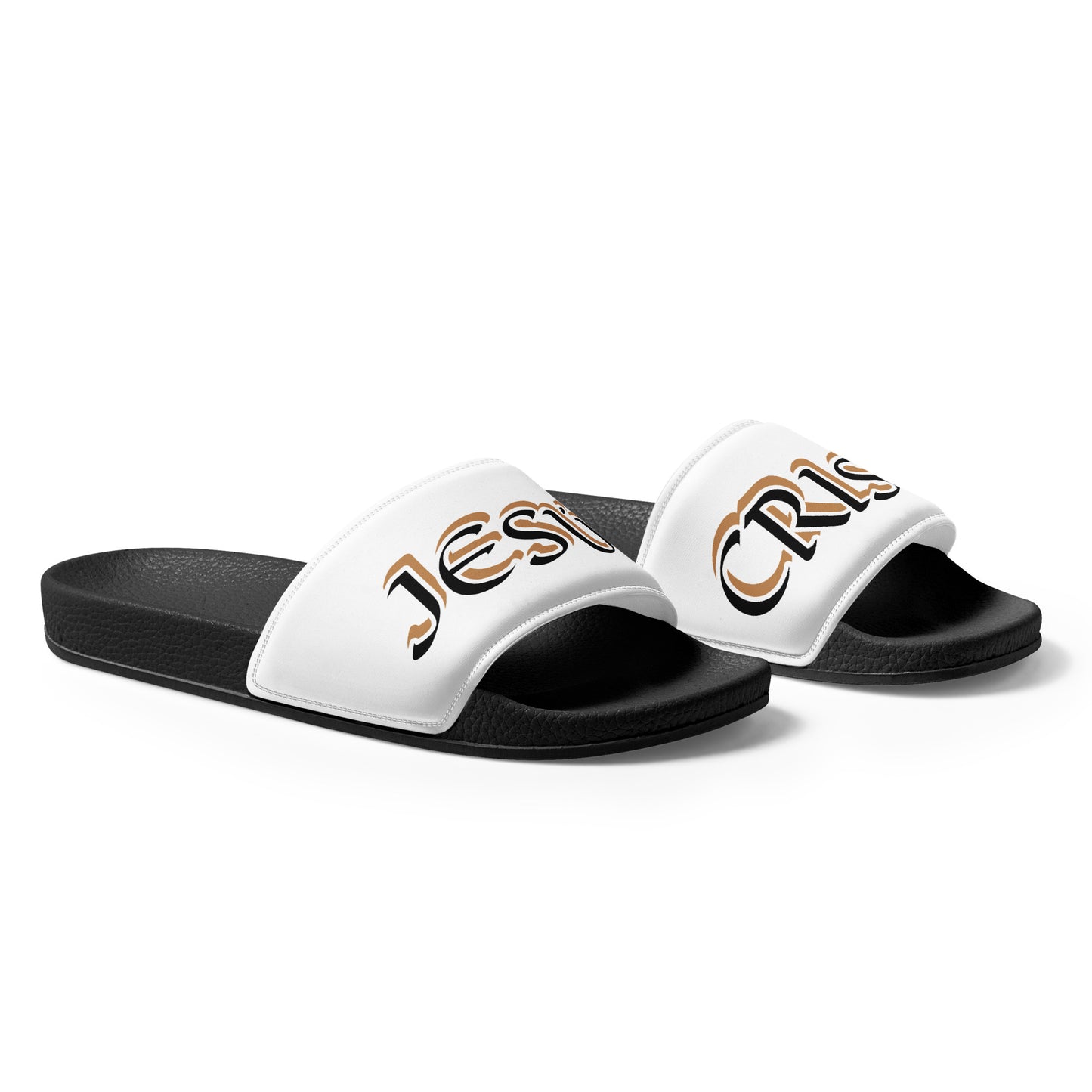 Jesús Cristo Gold Reverse Men’s slides