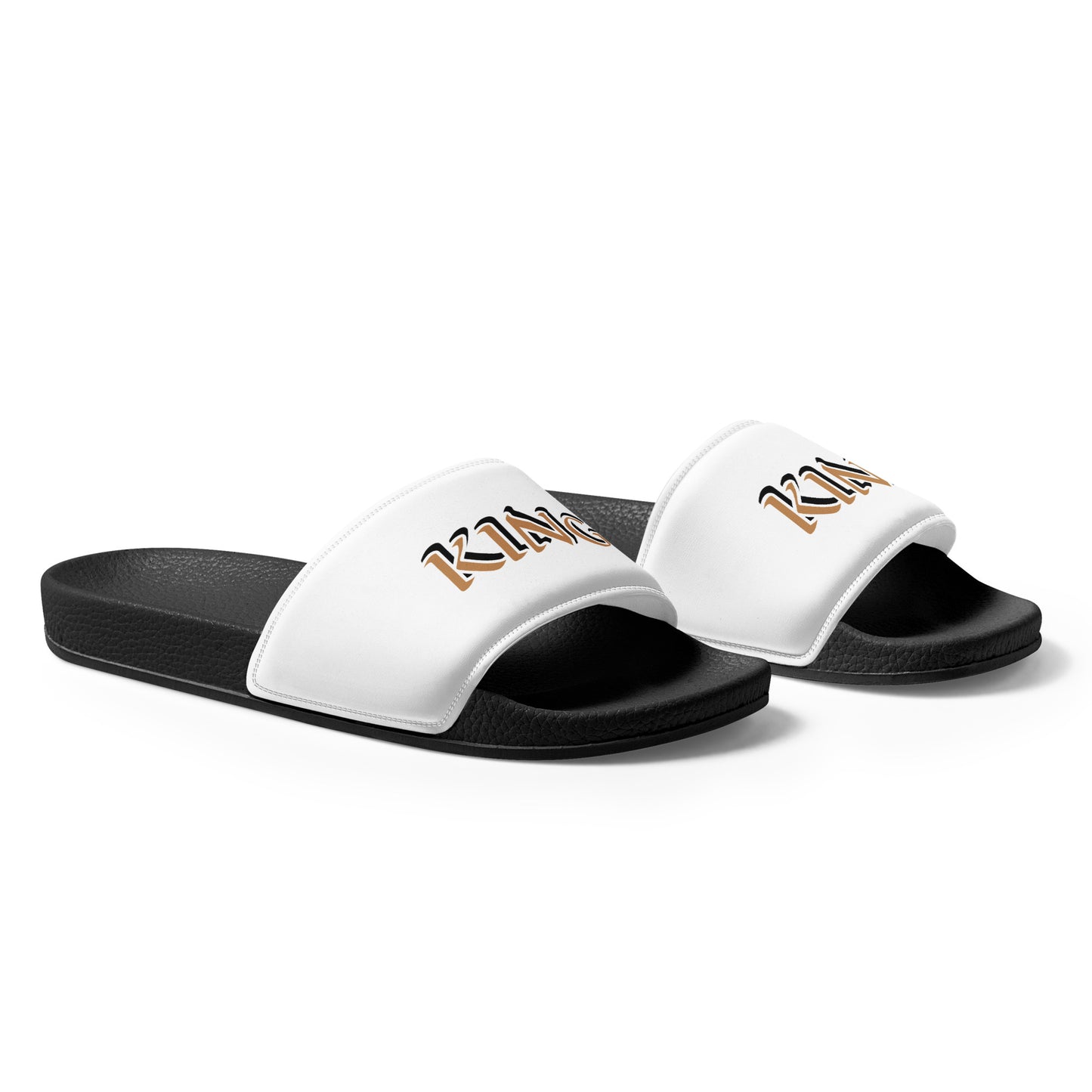 King Gold Men’s slides