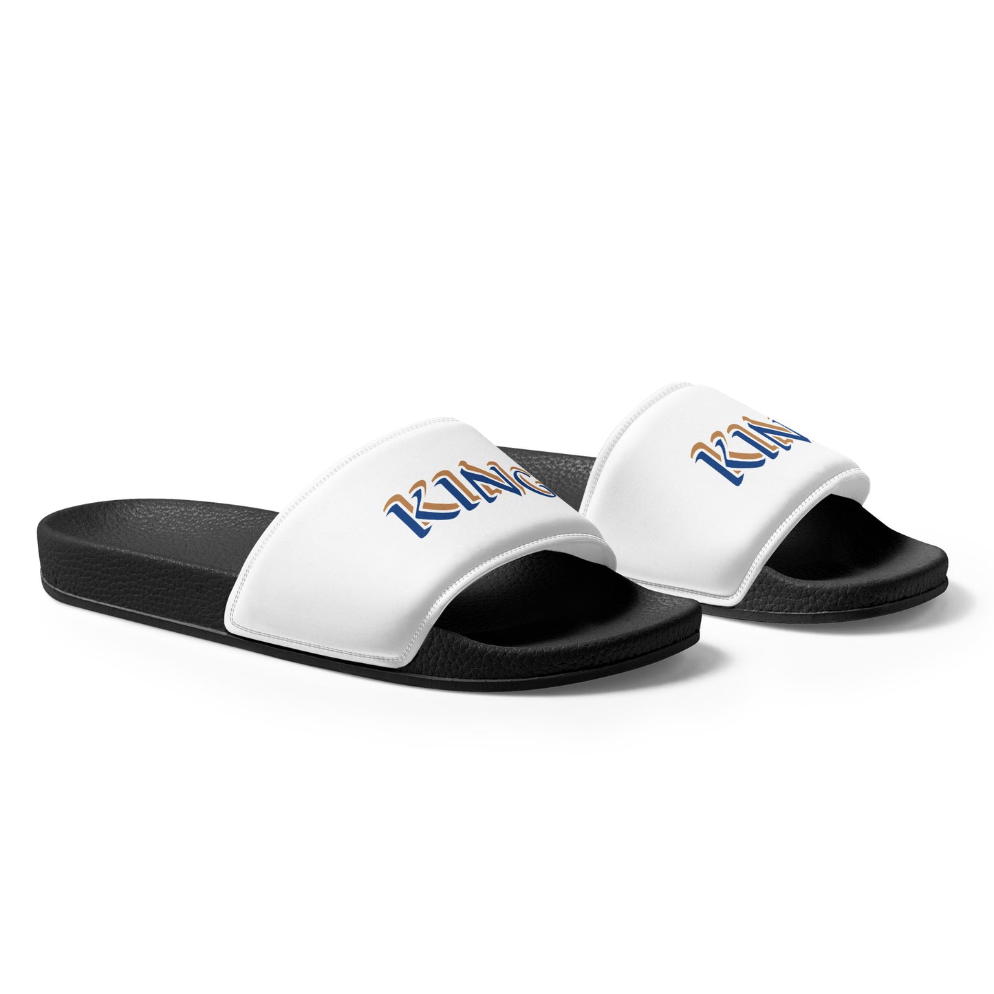 King Blue Men’s slides