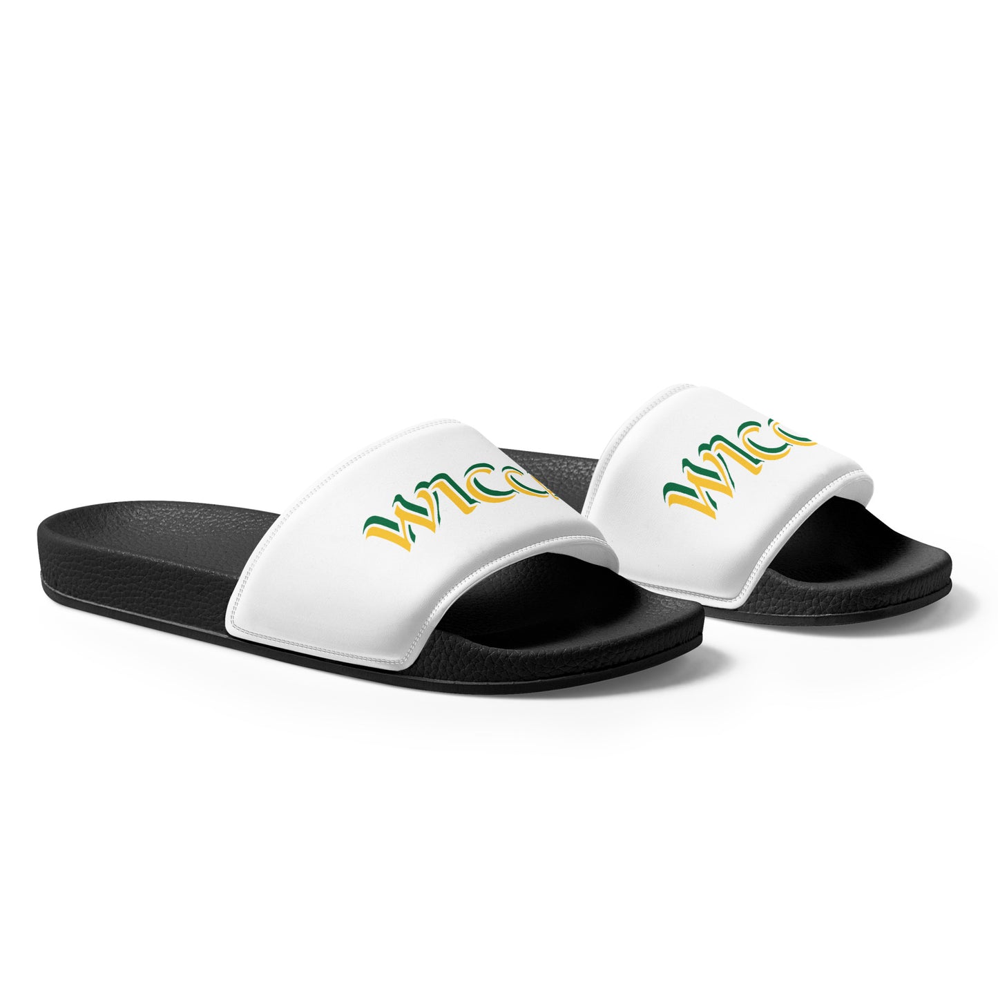 Wicca Wiccan Yellow Men’s slides