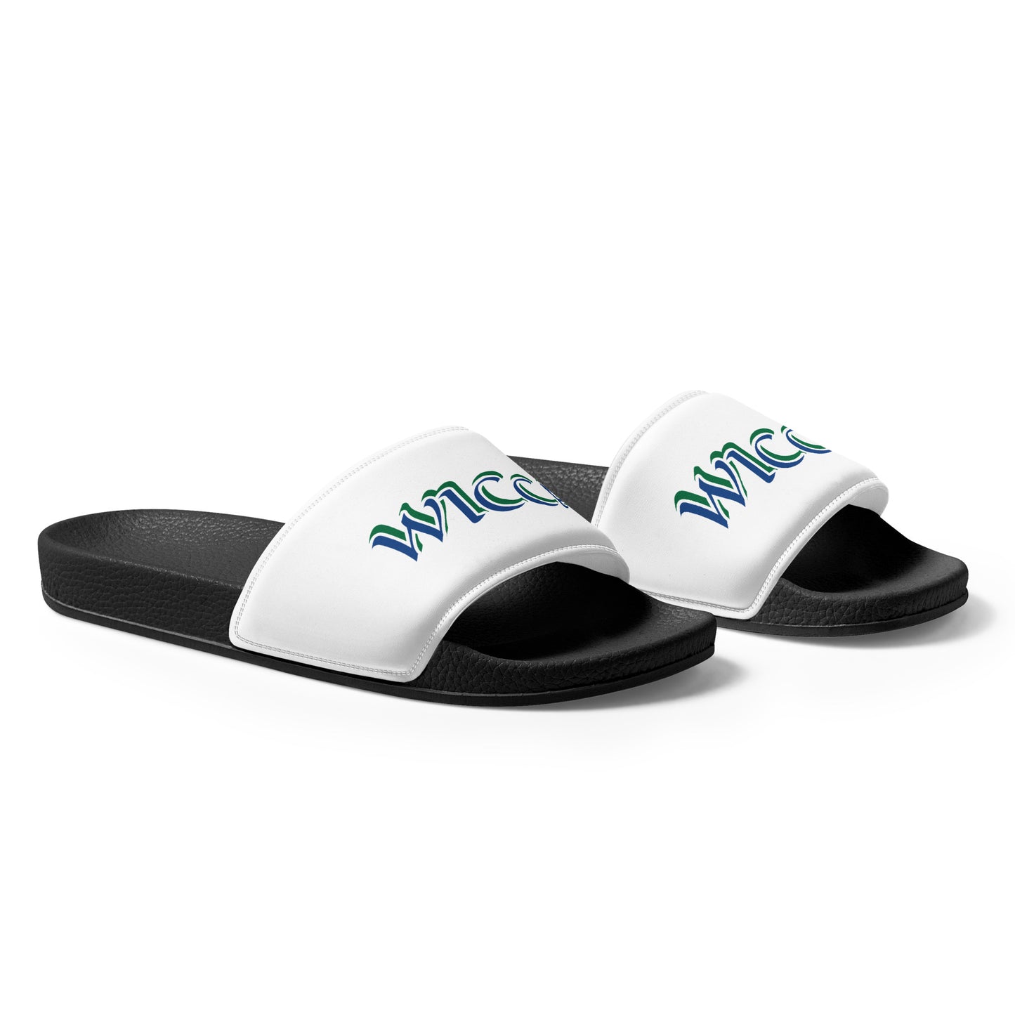 Wicca Wiccan Blue Men’s slides