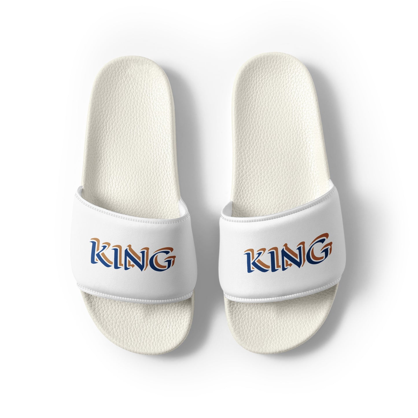 King Blue Men’s slides