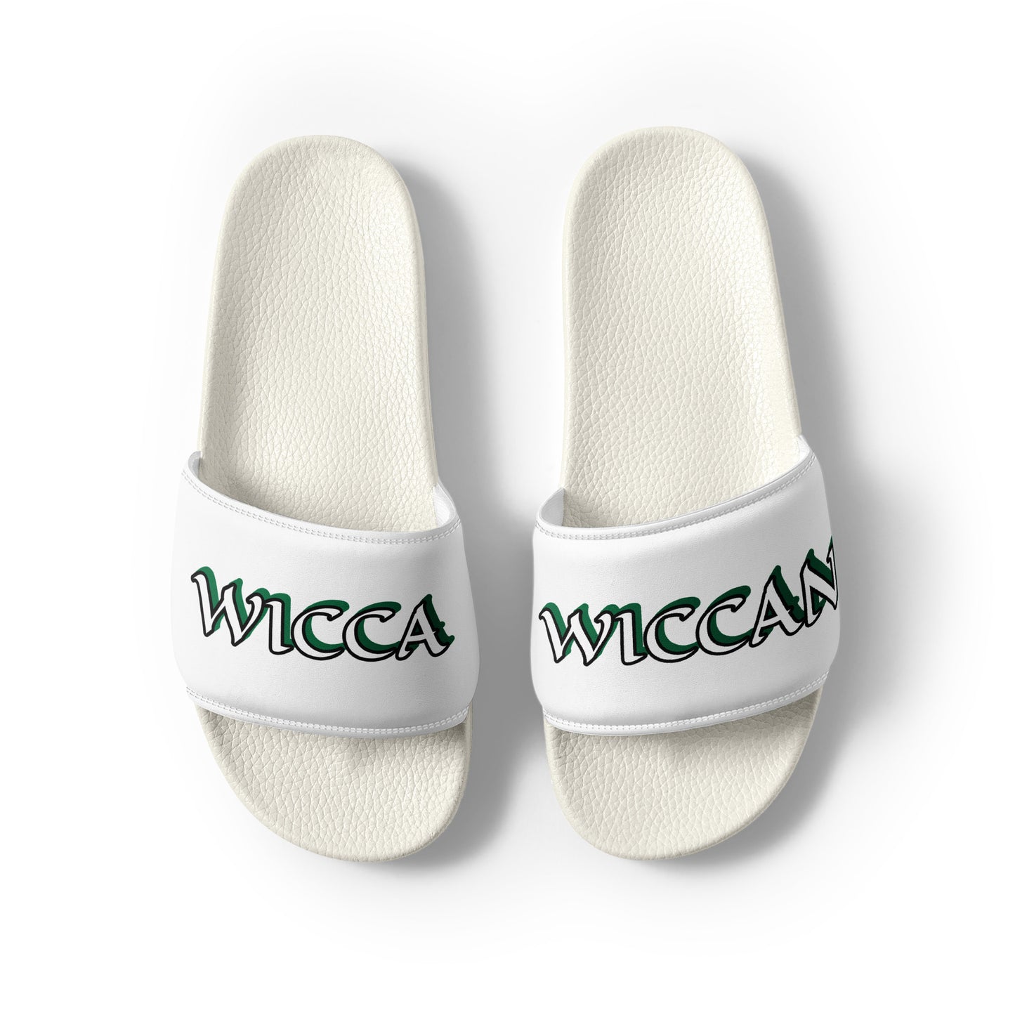 Wicca Wiccan White Men’s slides