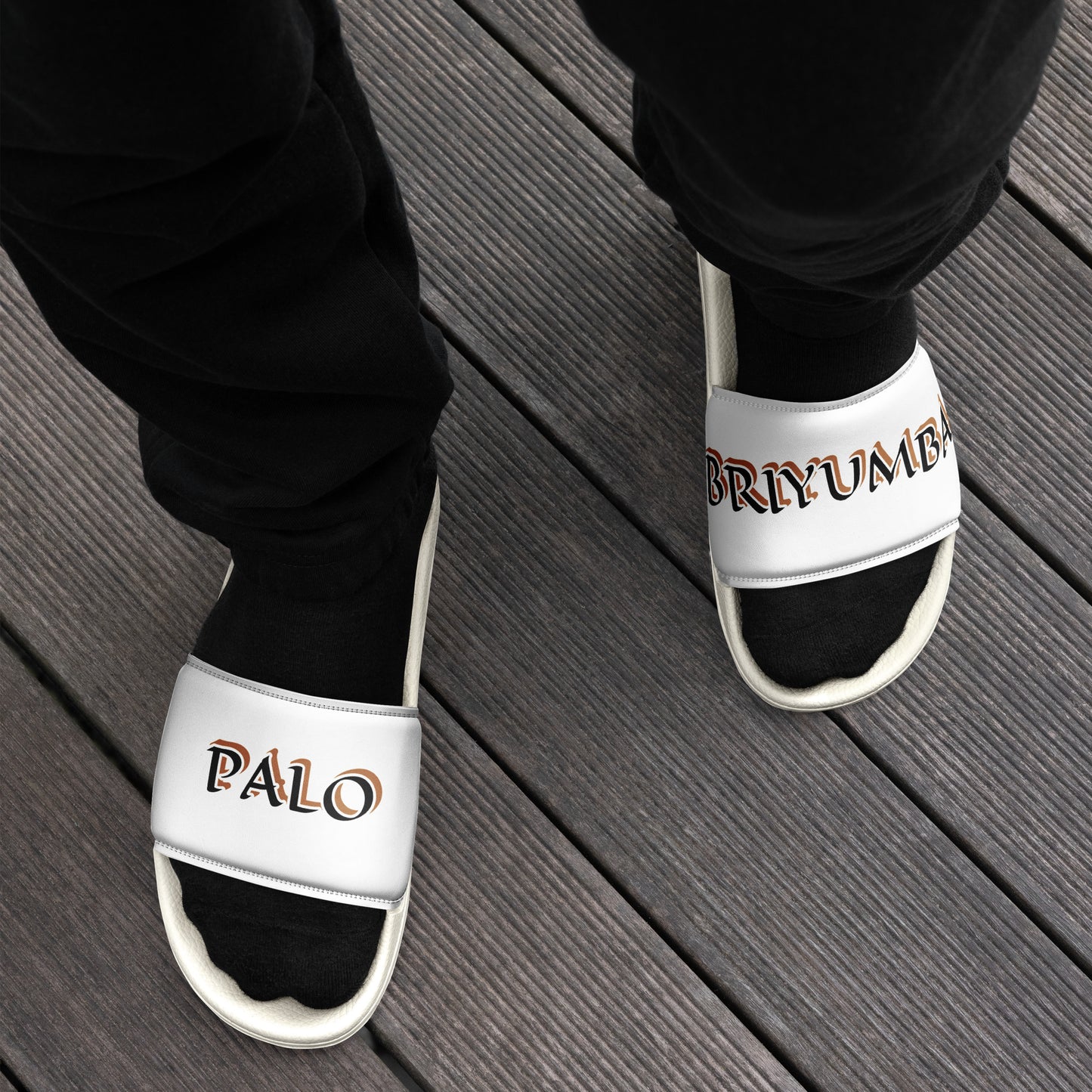 Palo Briyumba Gold Reverse Men’s slides