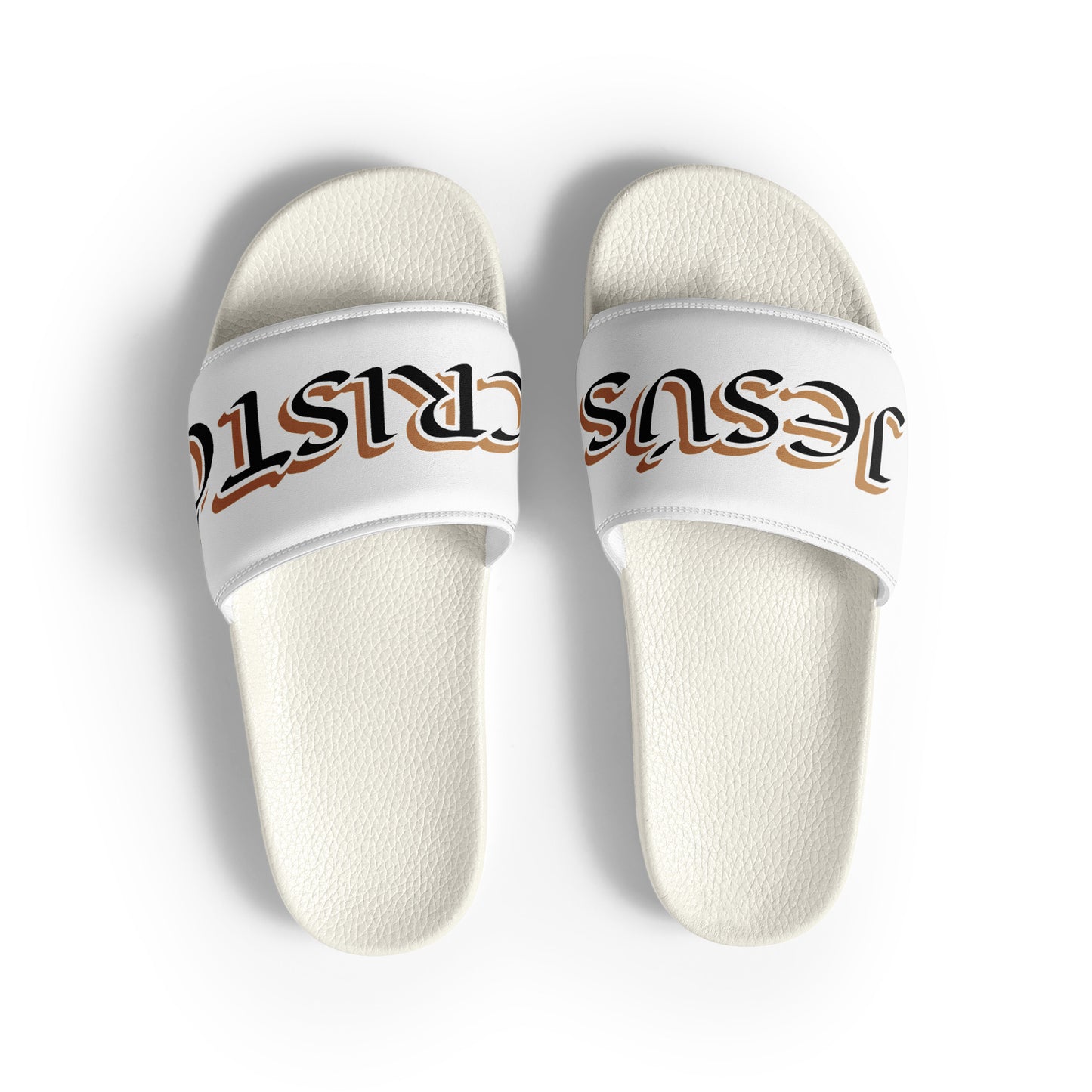 Jesús Cristo Gold Reverse Men’s slides