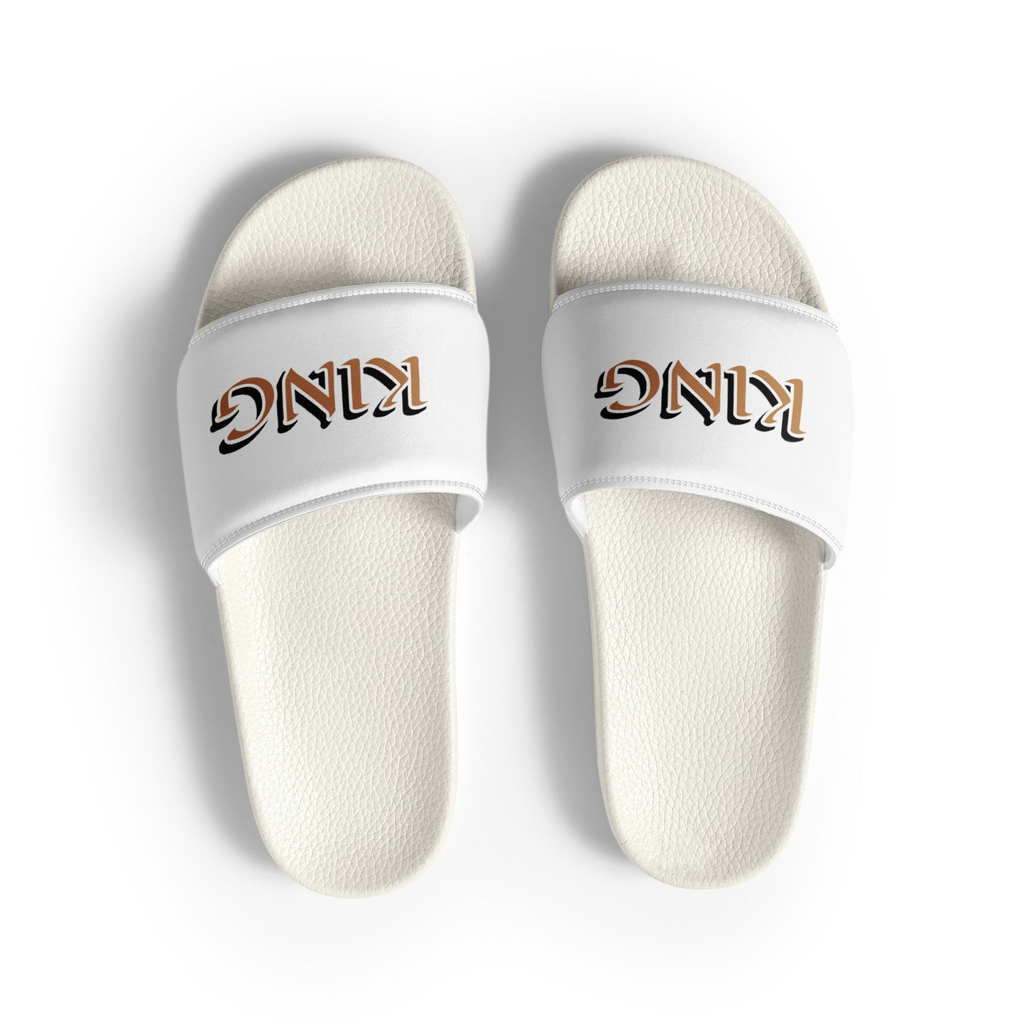 King Gold Men’s slides