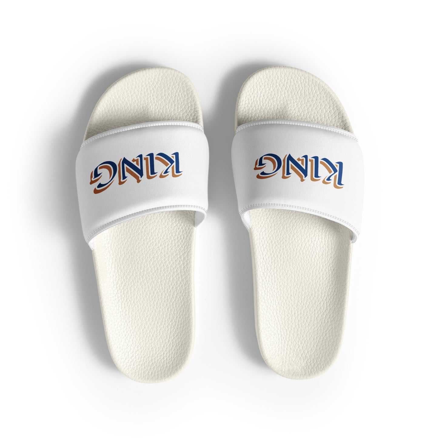 King Blue Men’s slides