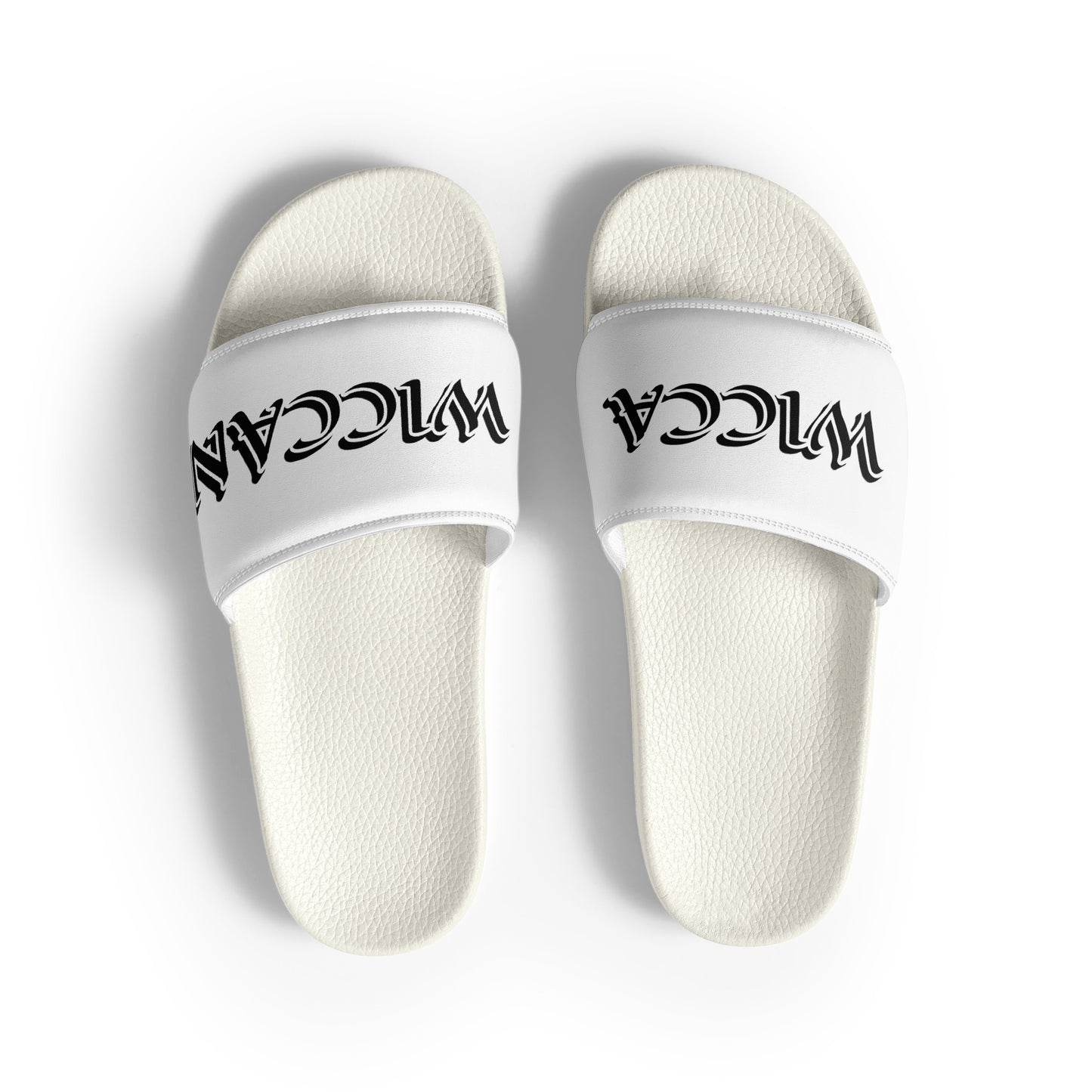 Wicca Wiccan Black Men’s slides