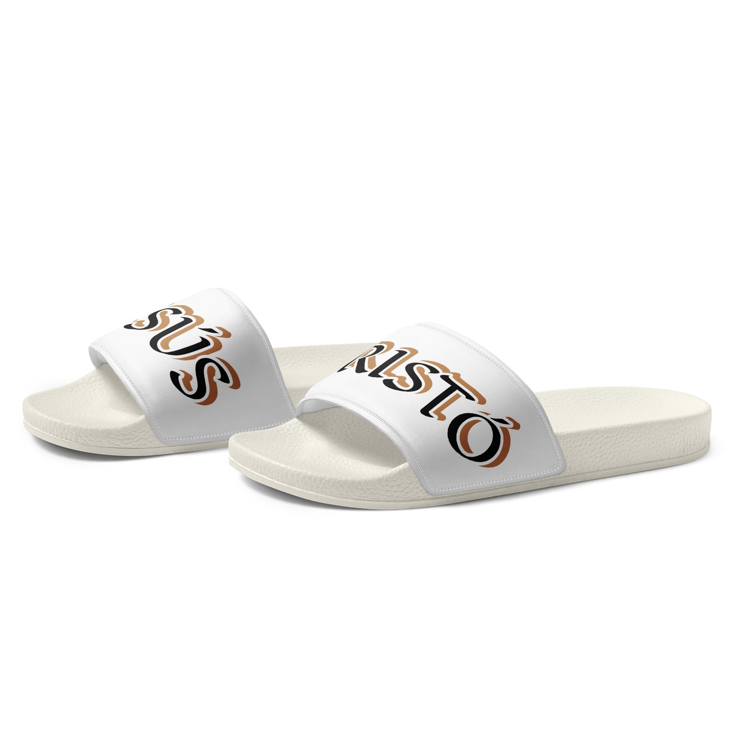 Jesús Cristo Gold Reverse Men’s slides