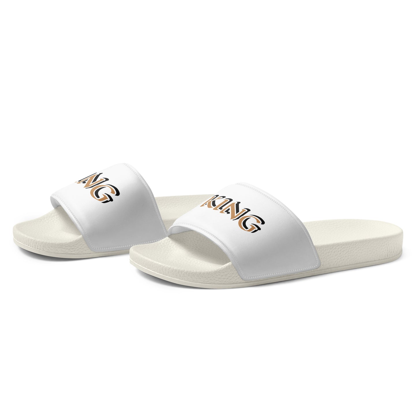 King Gold Men’s slides