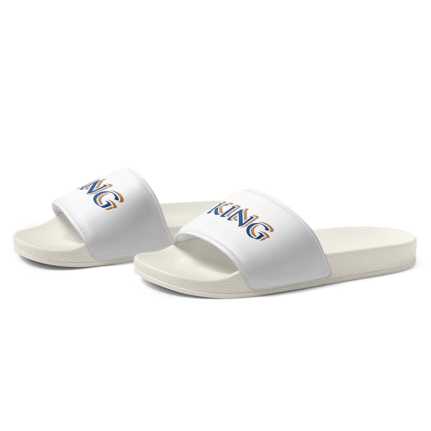 King Blue Men’s slides