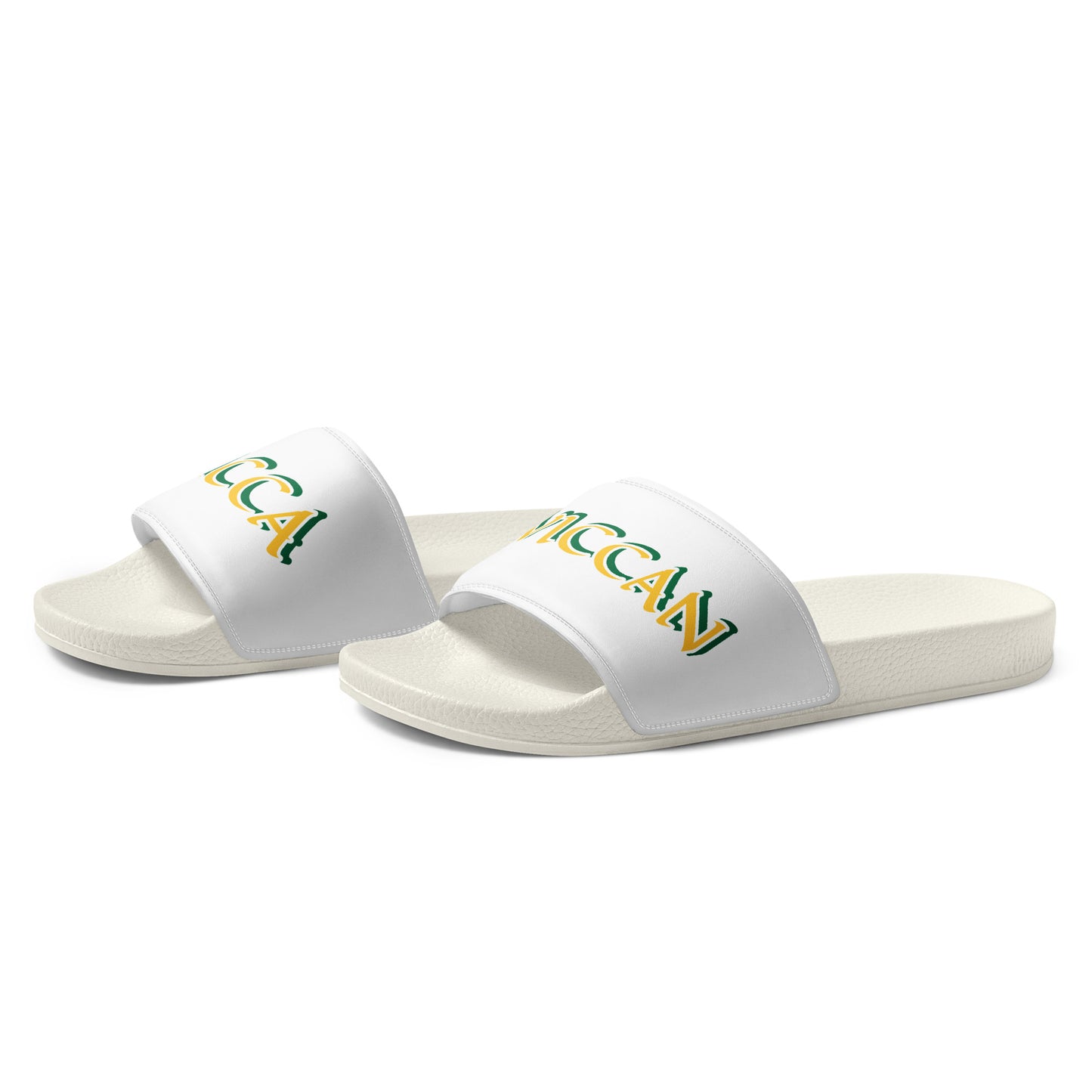 Wicca Wiccan Yellow Men’s slides