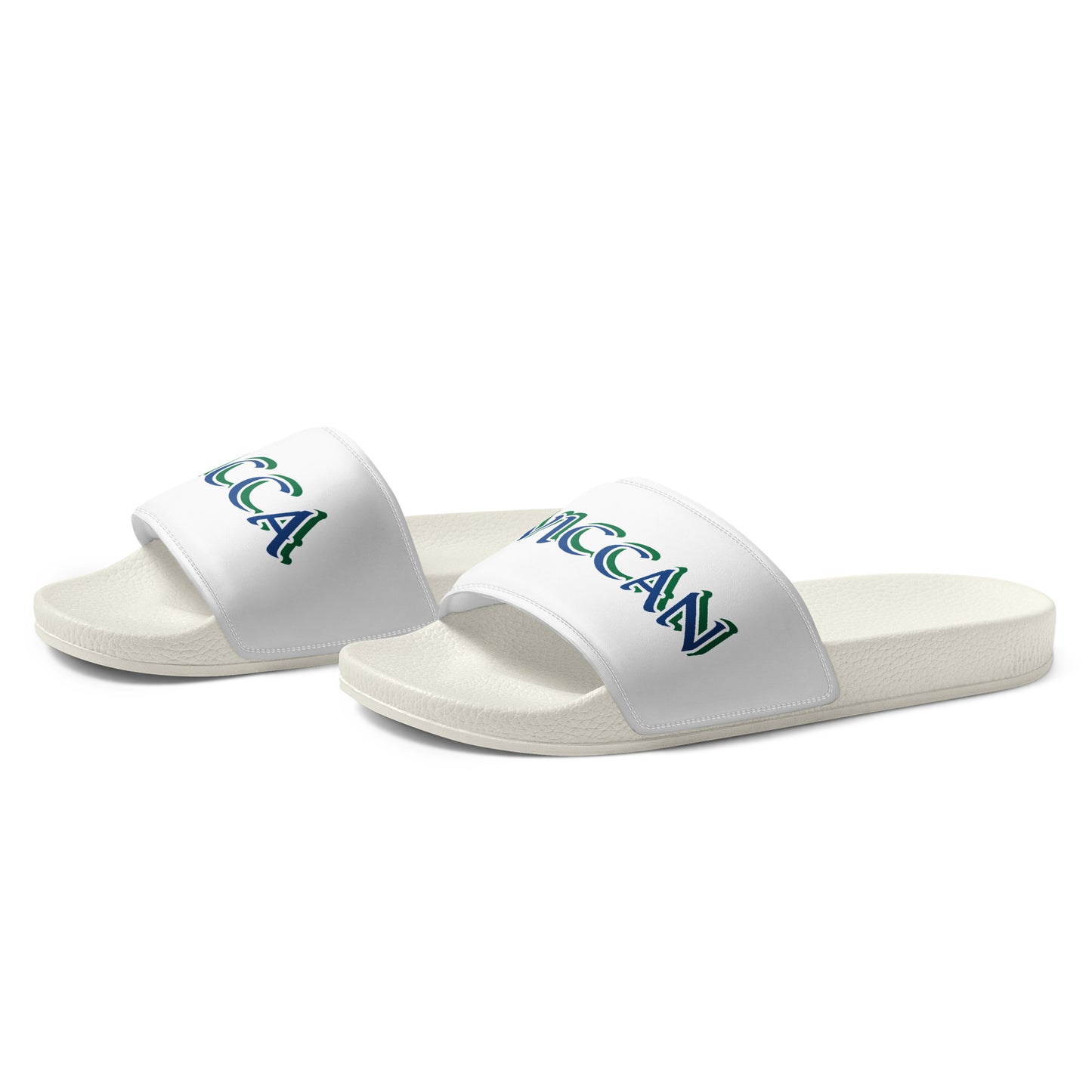 Wicca Wiccan Blue Men’s slides