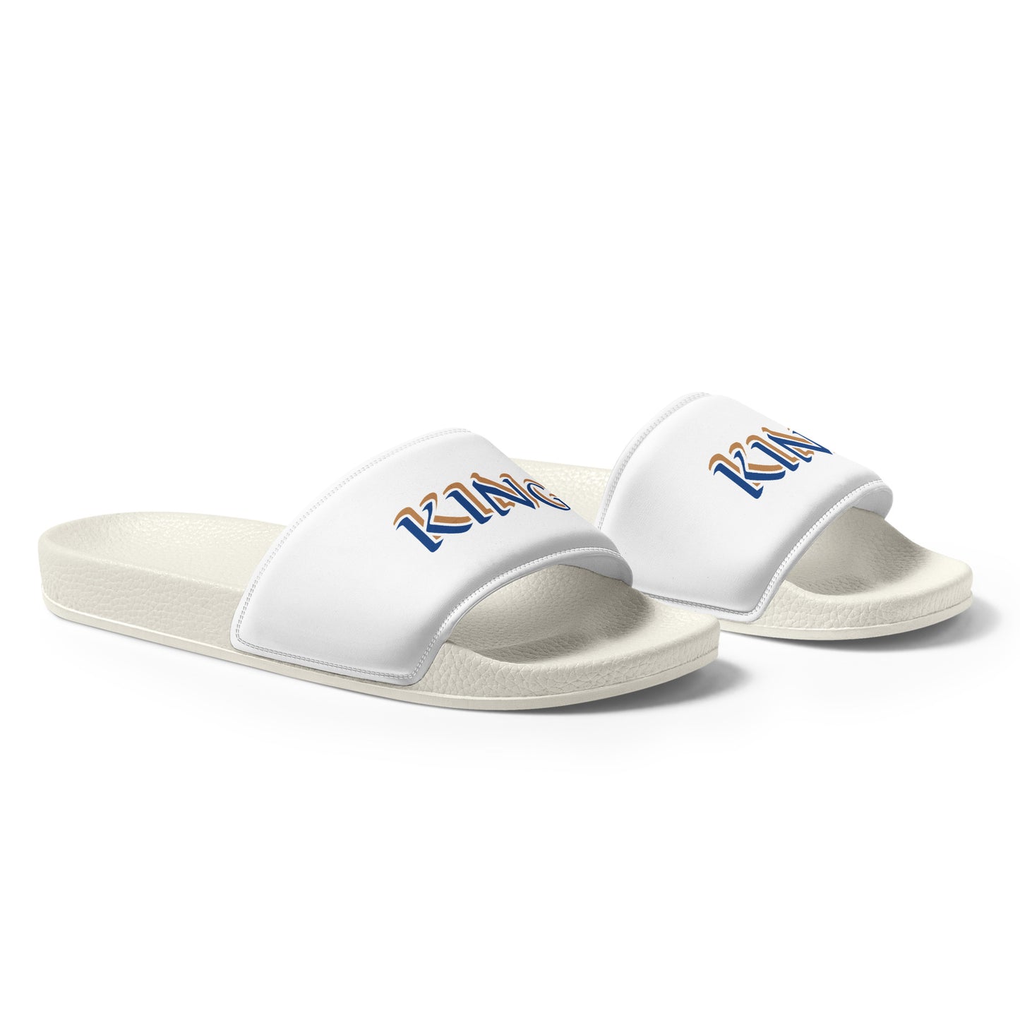 King Blue Men’s slides