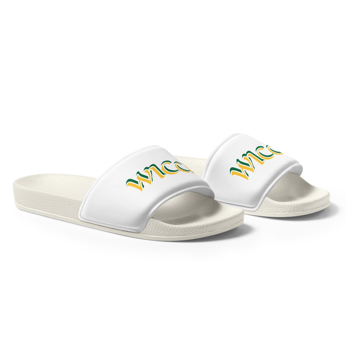 Wicca Wiccan Yellow Men’s slides