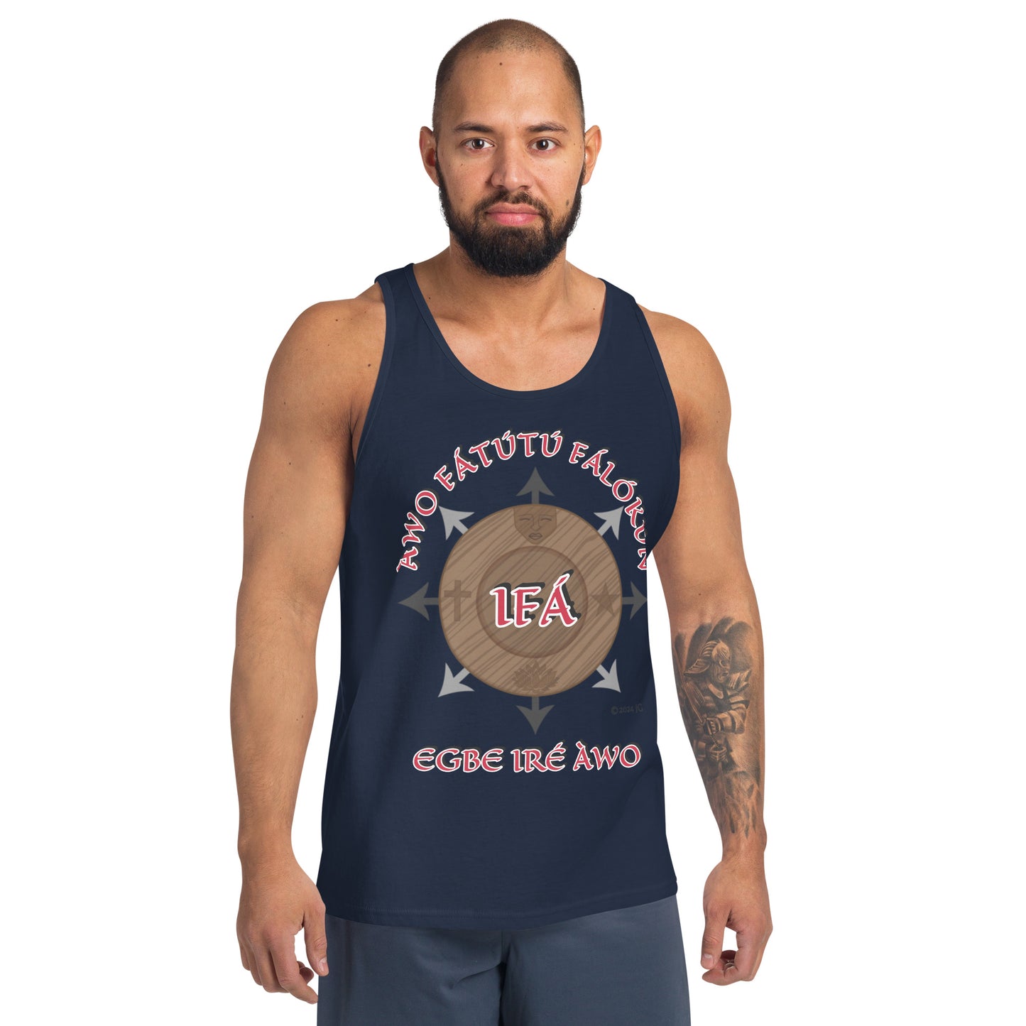 Personalized Awo Egbe IRÉ Awo Men's Tank Top