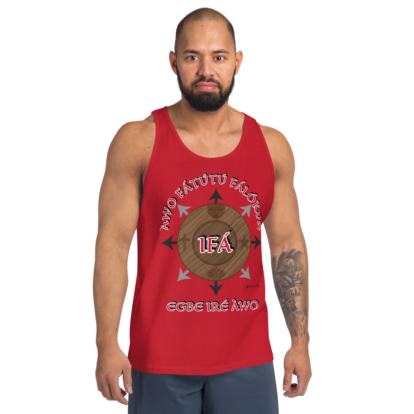 Personalized Awo Egbe IRÉ Awo Men's Tank Top