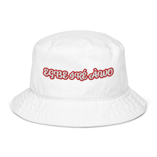 EGBE IRE AWO  1 Organic bucket hat