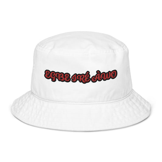 EGBE IRE AWO 3 Organic bucket hat