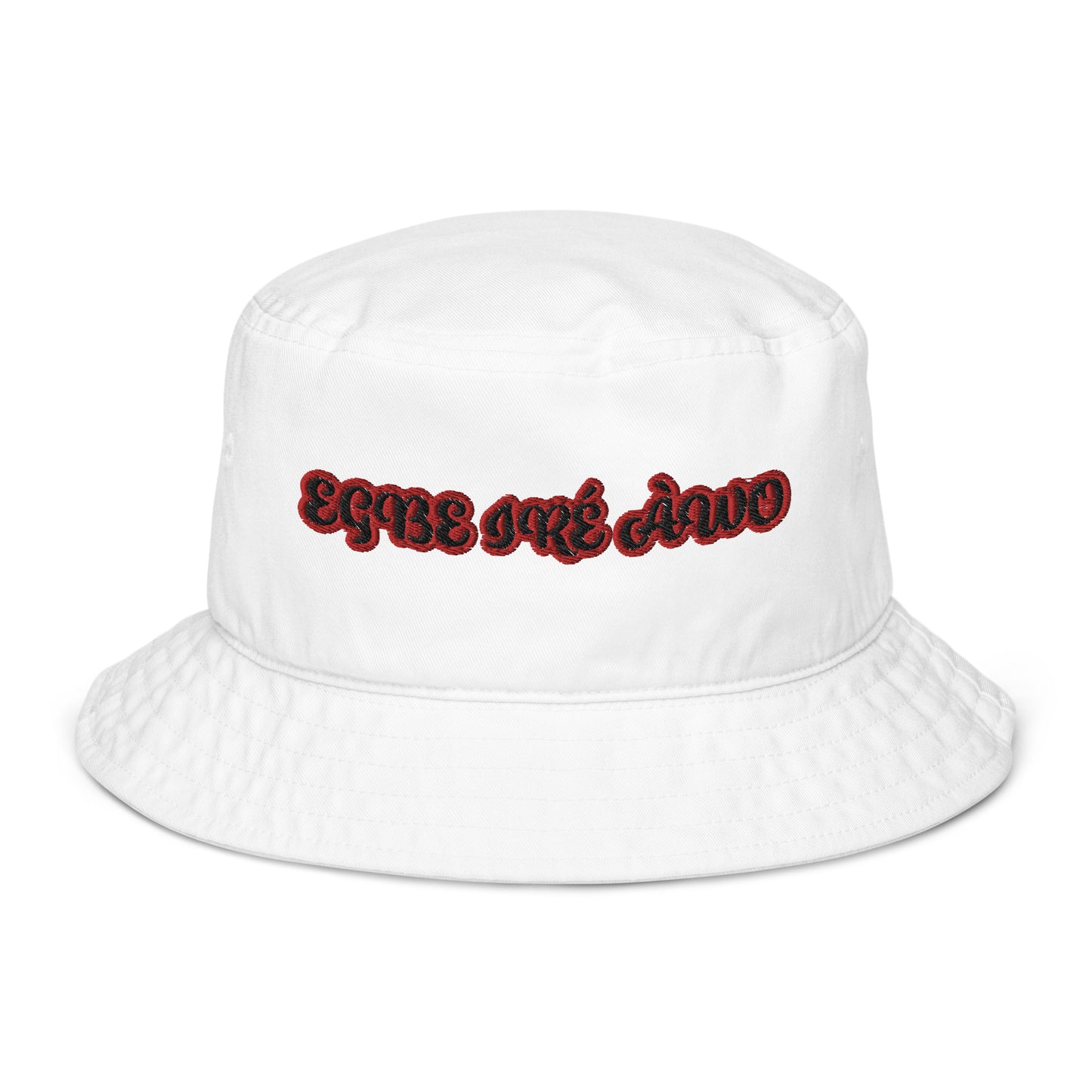 EGBE IRE AWO 4 Organic bucket hat