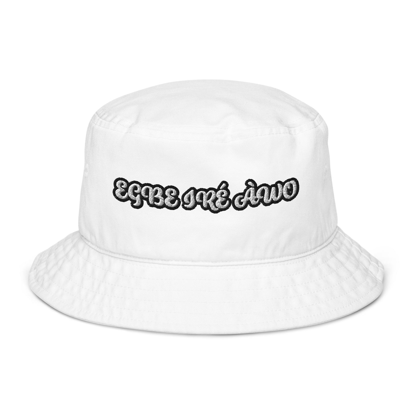 EGBE IRE AWO 6 Organic bucket hat