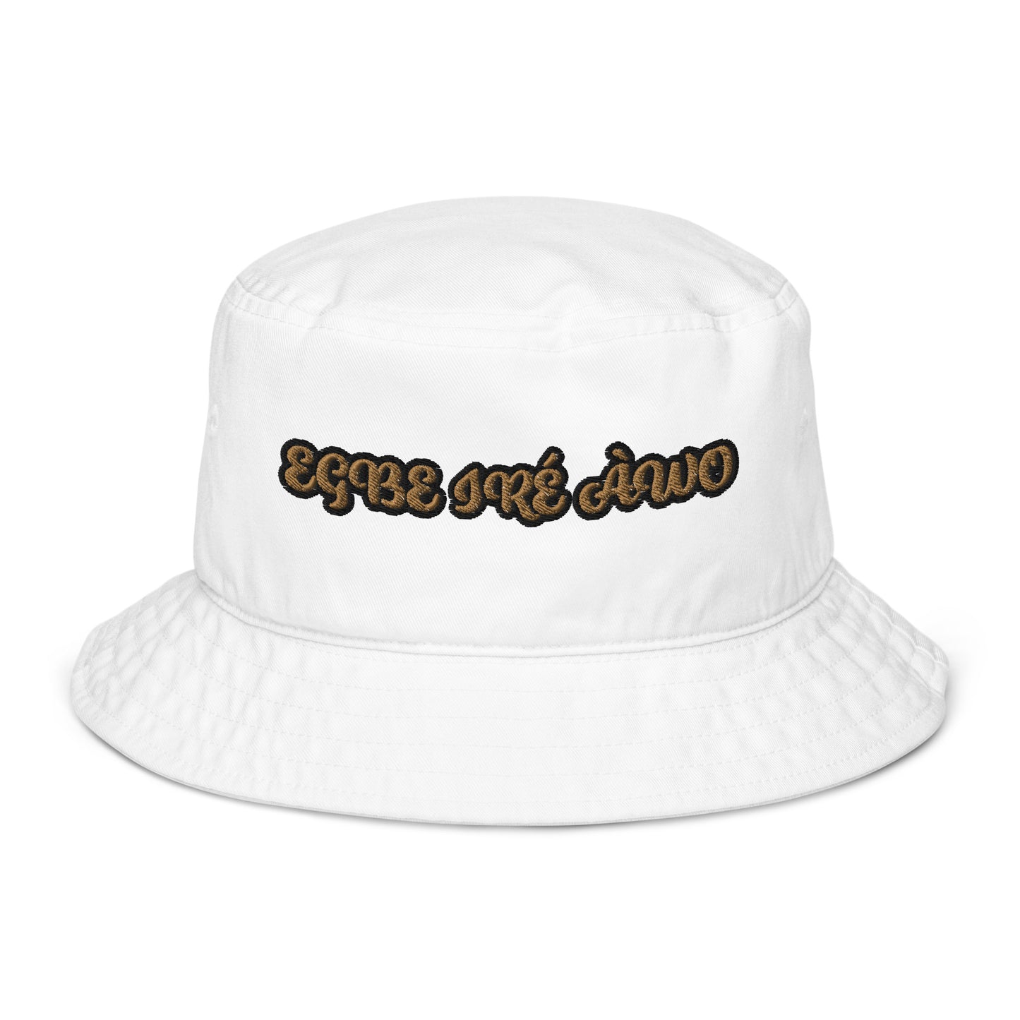 EGBE IRE AWO 7 Organic bucket hat