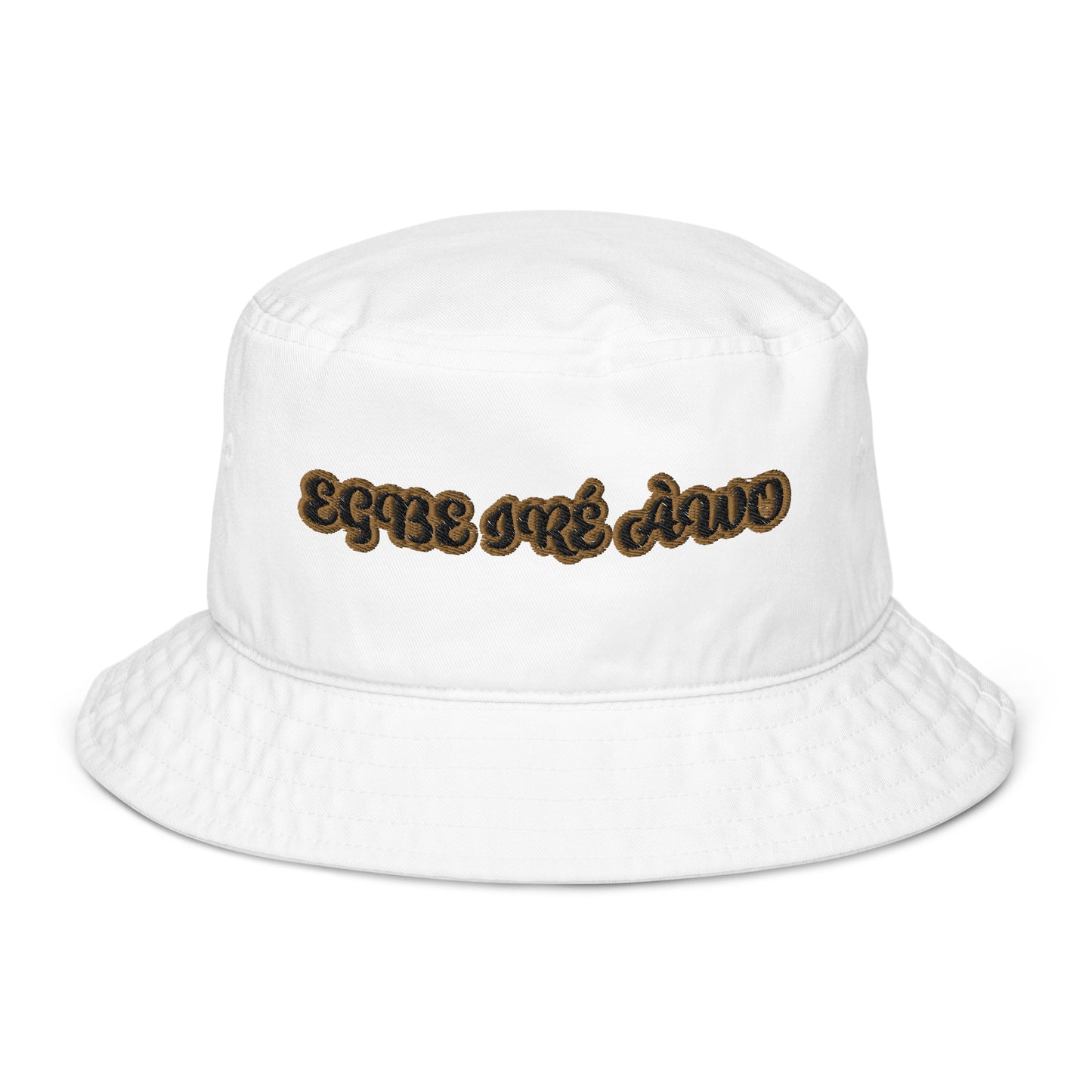 EGBE IRE AWO 8 Organic bucket hat