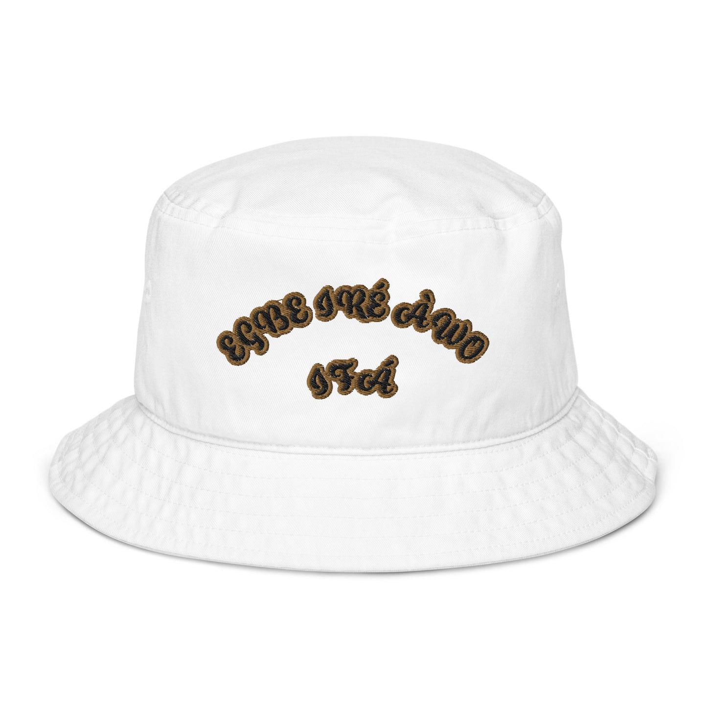 EGBE IRE AWO IFA 8 Organic bucket hat