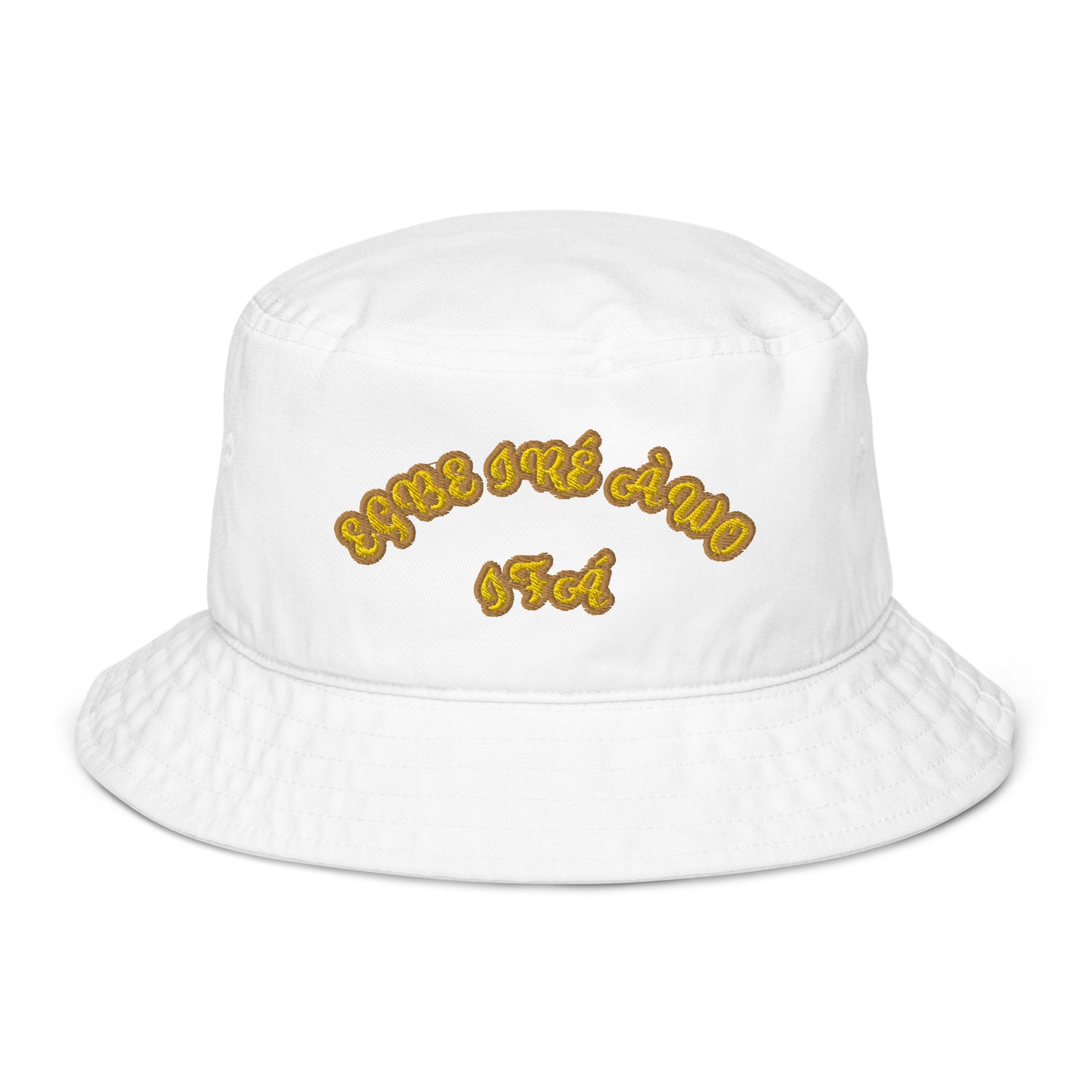 EGBE IRE AWO IFA 12 Organic bucket hat