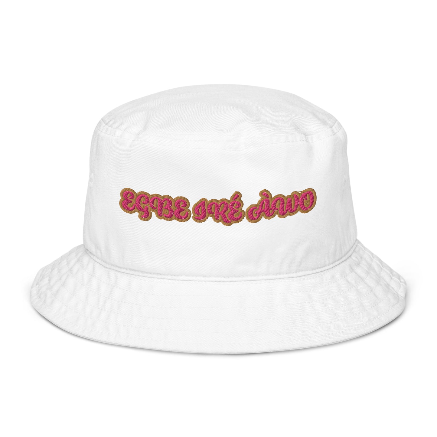 EGBE IRE AWO 13 Organic bucket hat