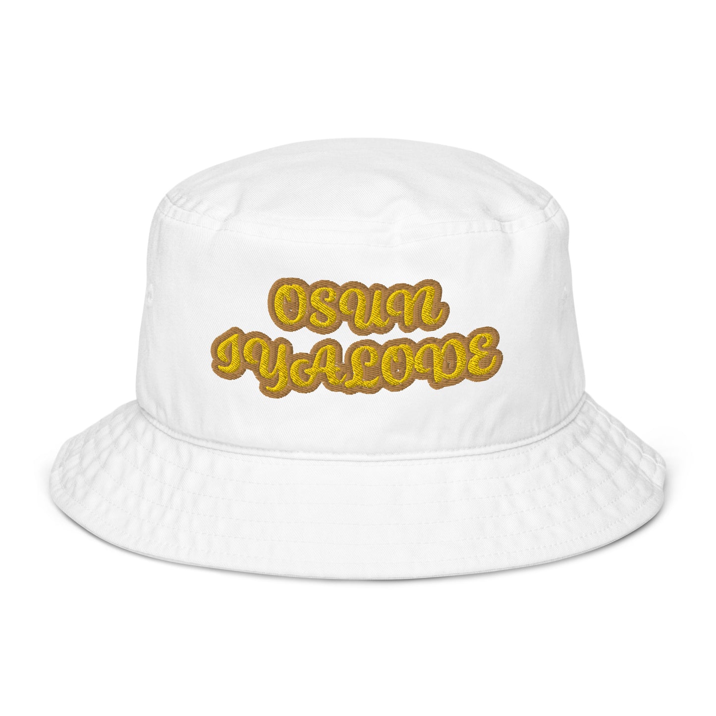 Osun Iyalode Isese 1 Organic bucket hat