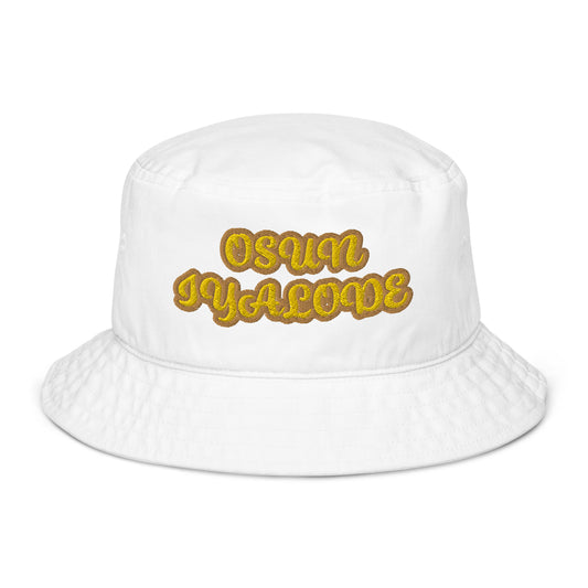 Osun Iyalode Isese 1 Organic bucket hat