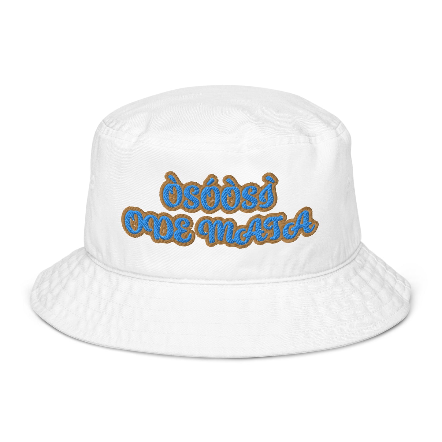 Osoosi Ode Mata Isese 1 Organic bucket hat