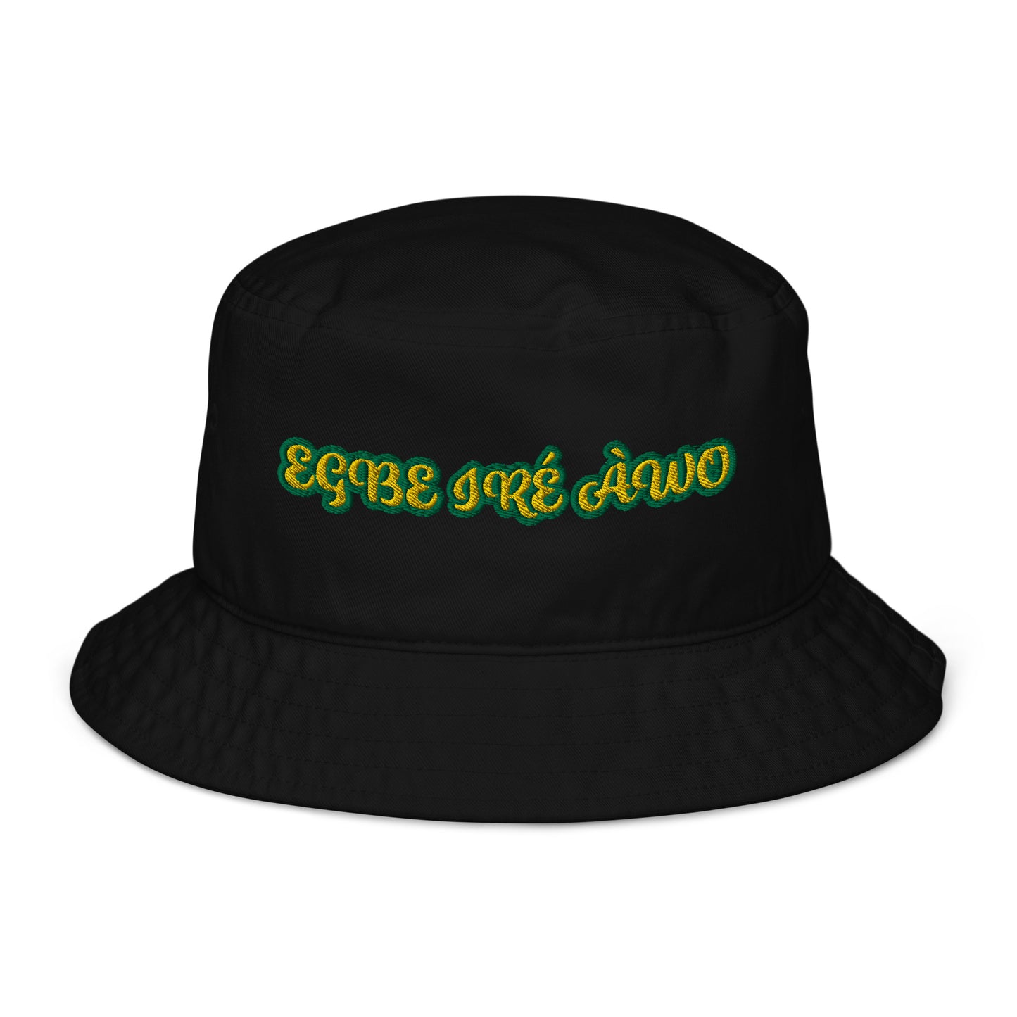 EGBE IRE AWO Lucumi Reverse Organic bucket hat