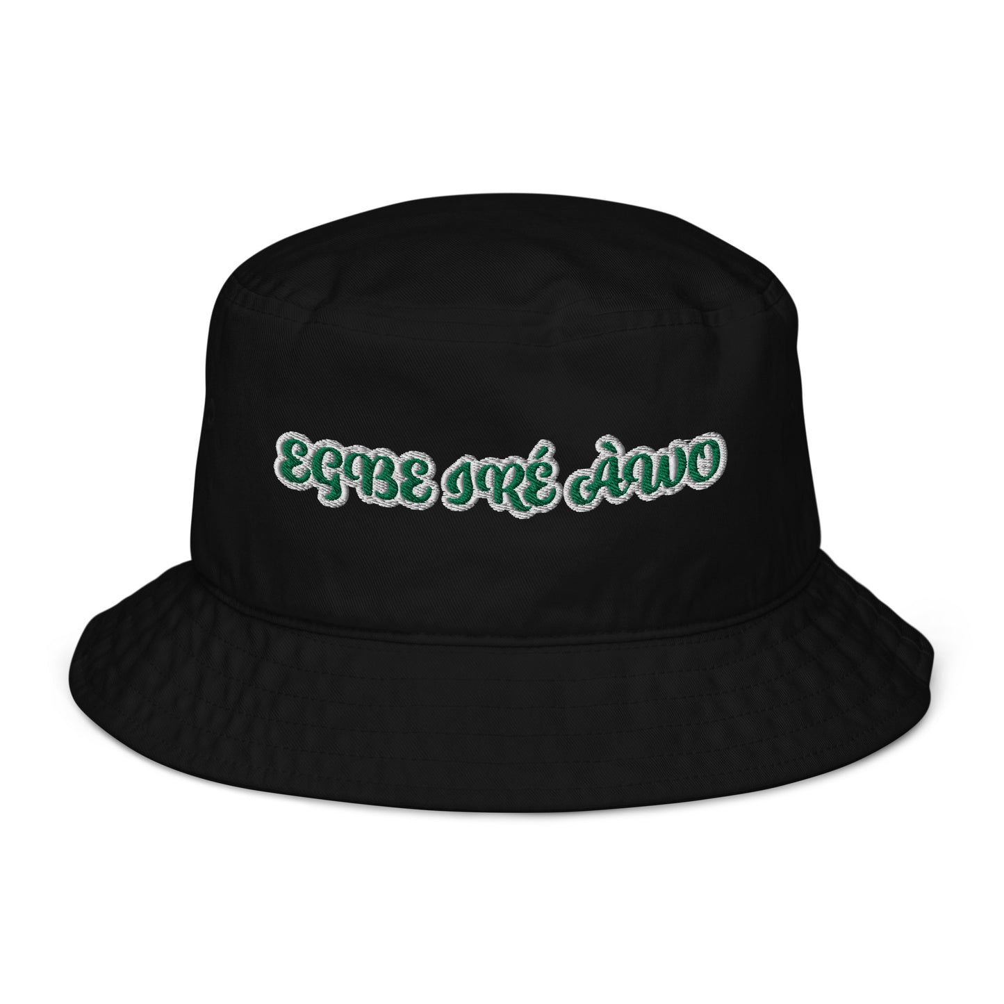 EGBE IRE AWO aje ju Ogun Organic bucket hat