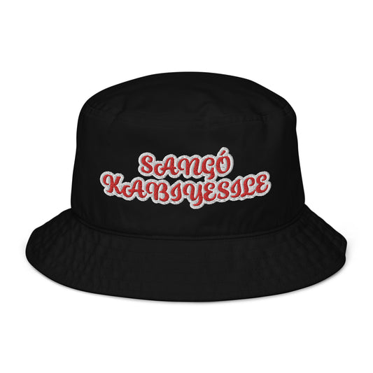 Sango Kabiyesile Isese 1 Organic bucket hat