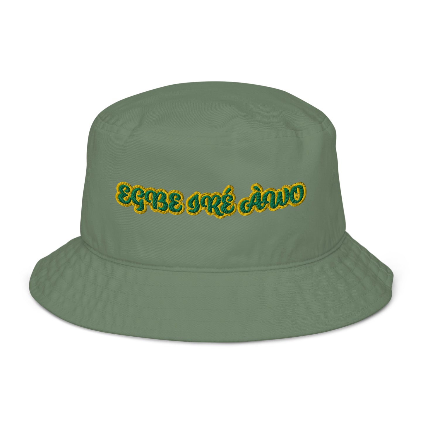 EGBE IRE AWO LUCUMI Organic bucket hat