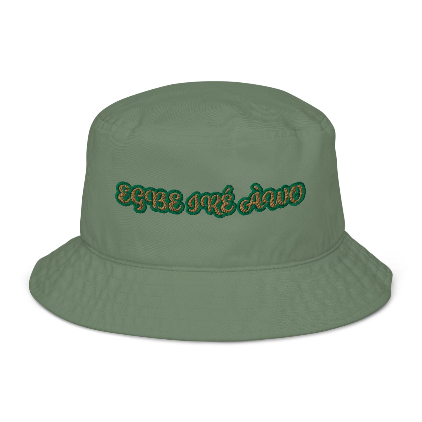 EGBE IRE AWO ISESE Reverse Organic bucket hat