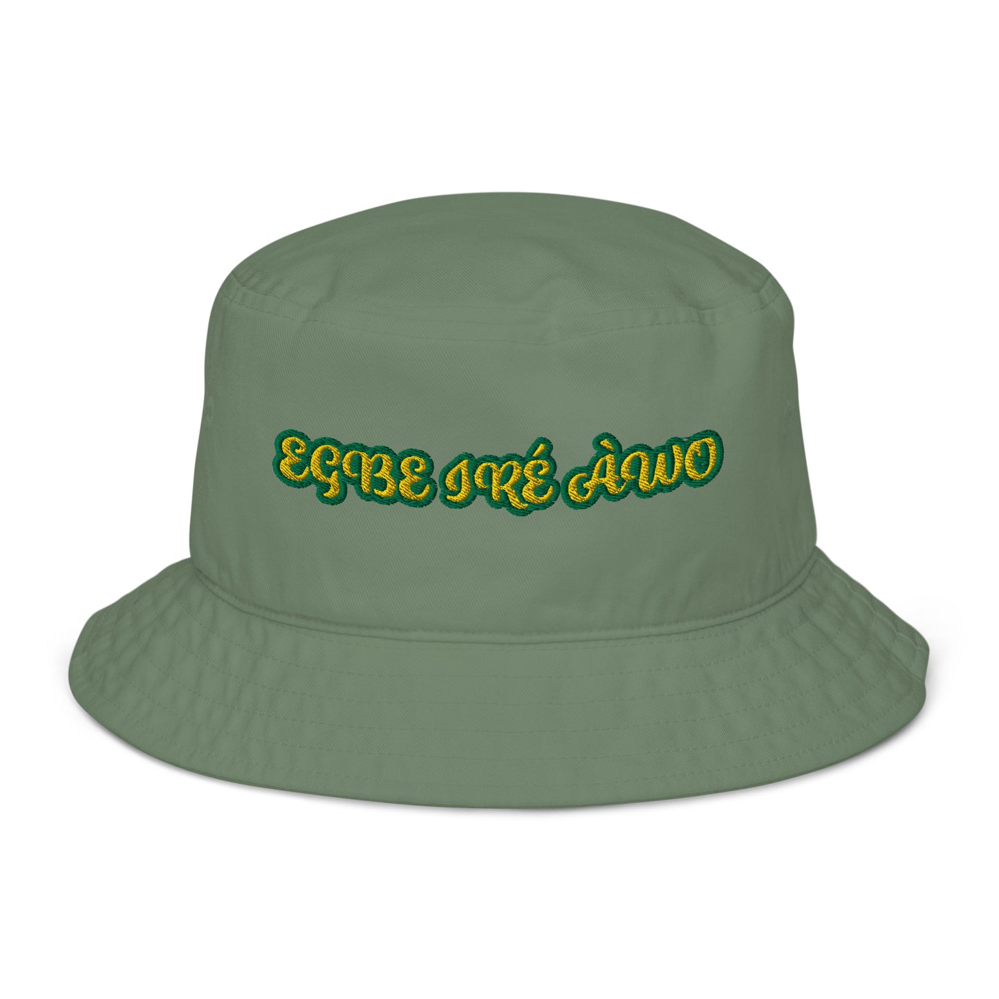 EGBE IRE AWO Lucumi Reverse Organic bucket hat