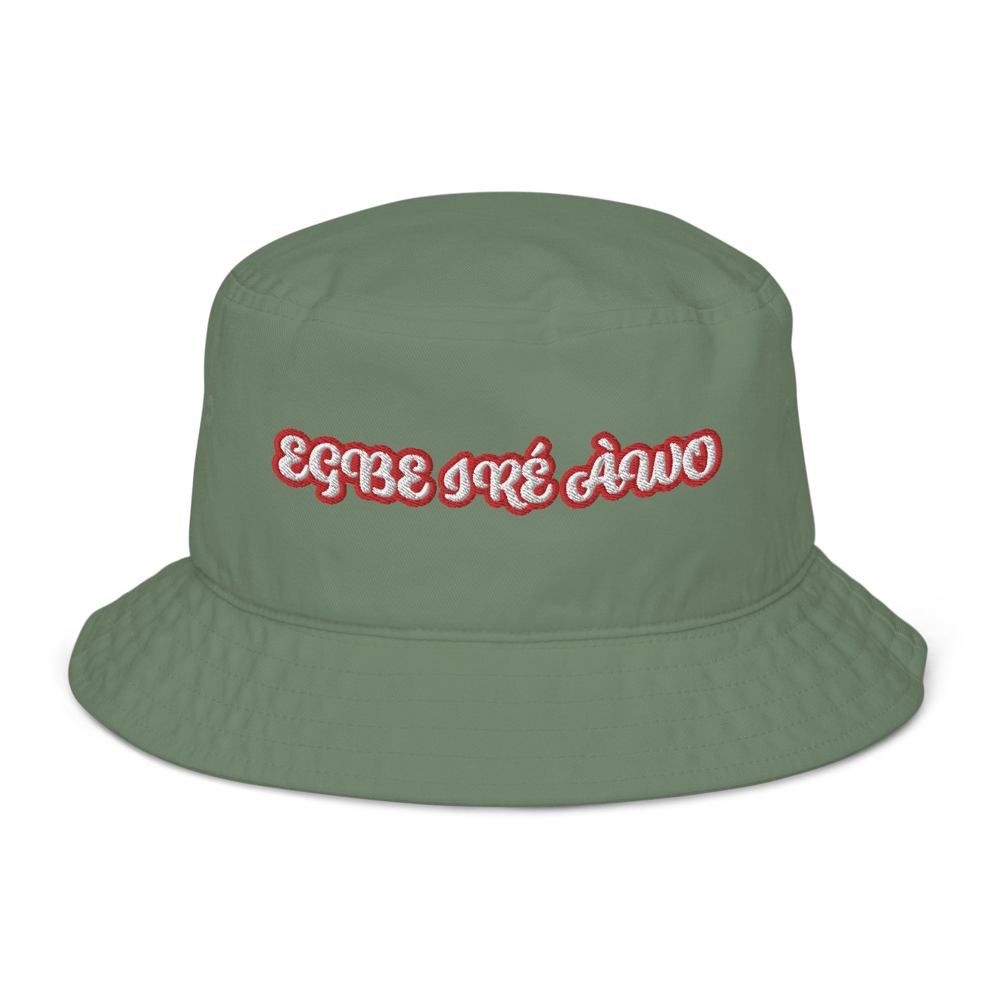 EGBE IRE AWO  1 Organic bucket hat