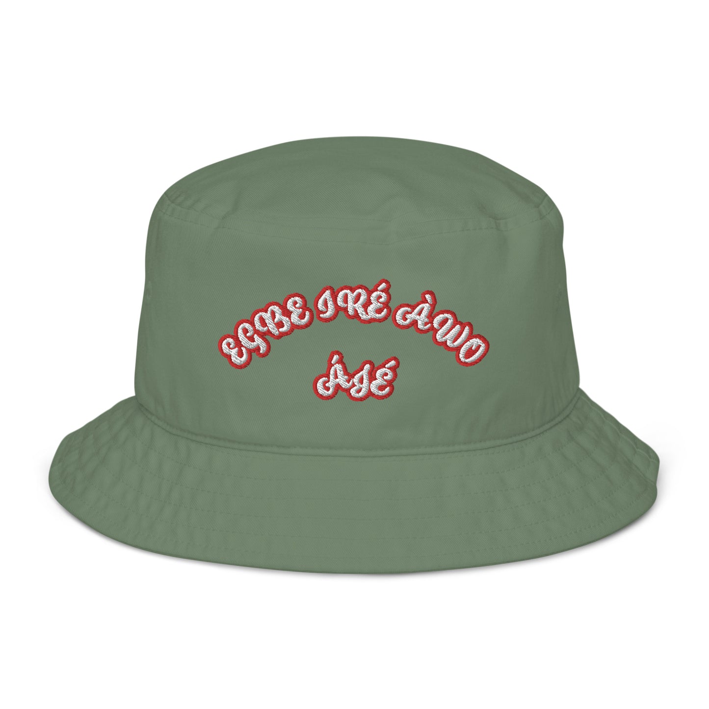 EGBE IRE AWO ÁJÉ 1 Organic bucket hat