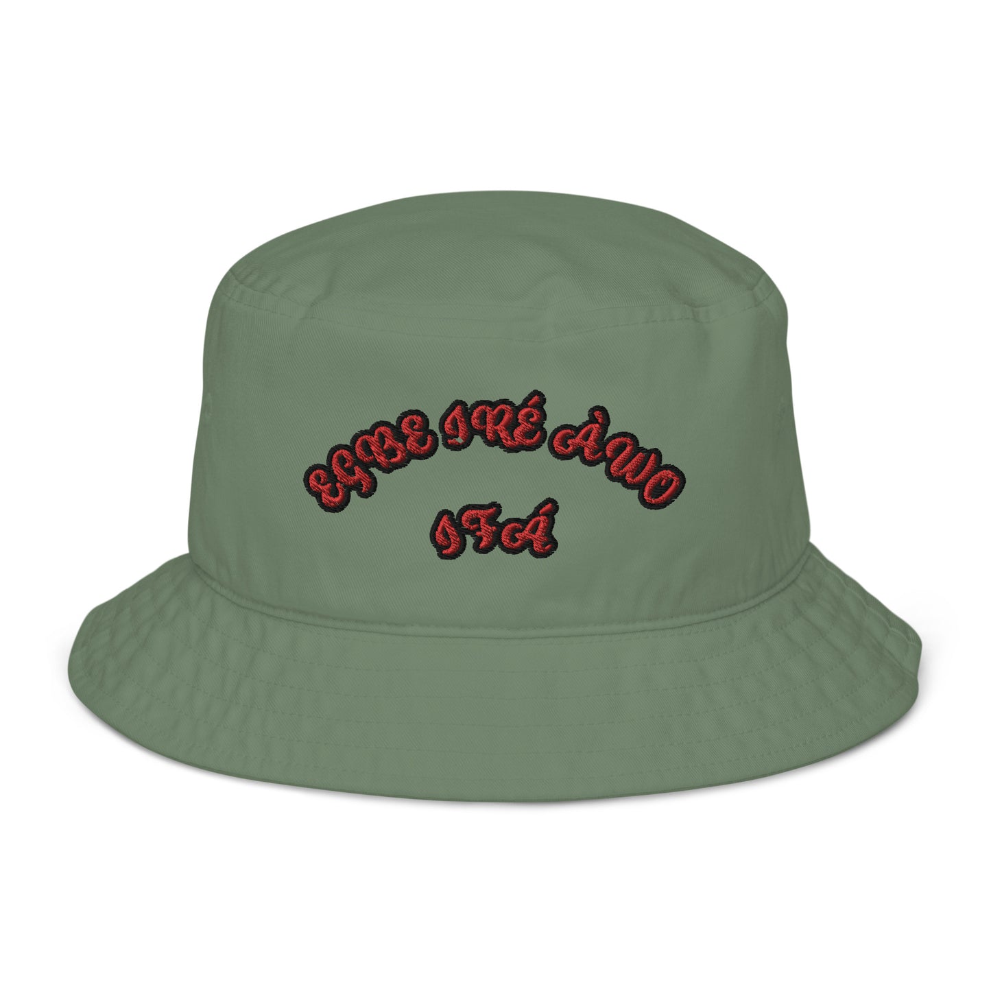 EGBE IRE AWO IFA 3 Organic bucket hat