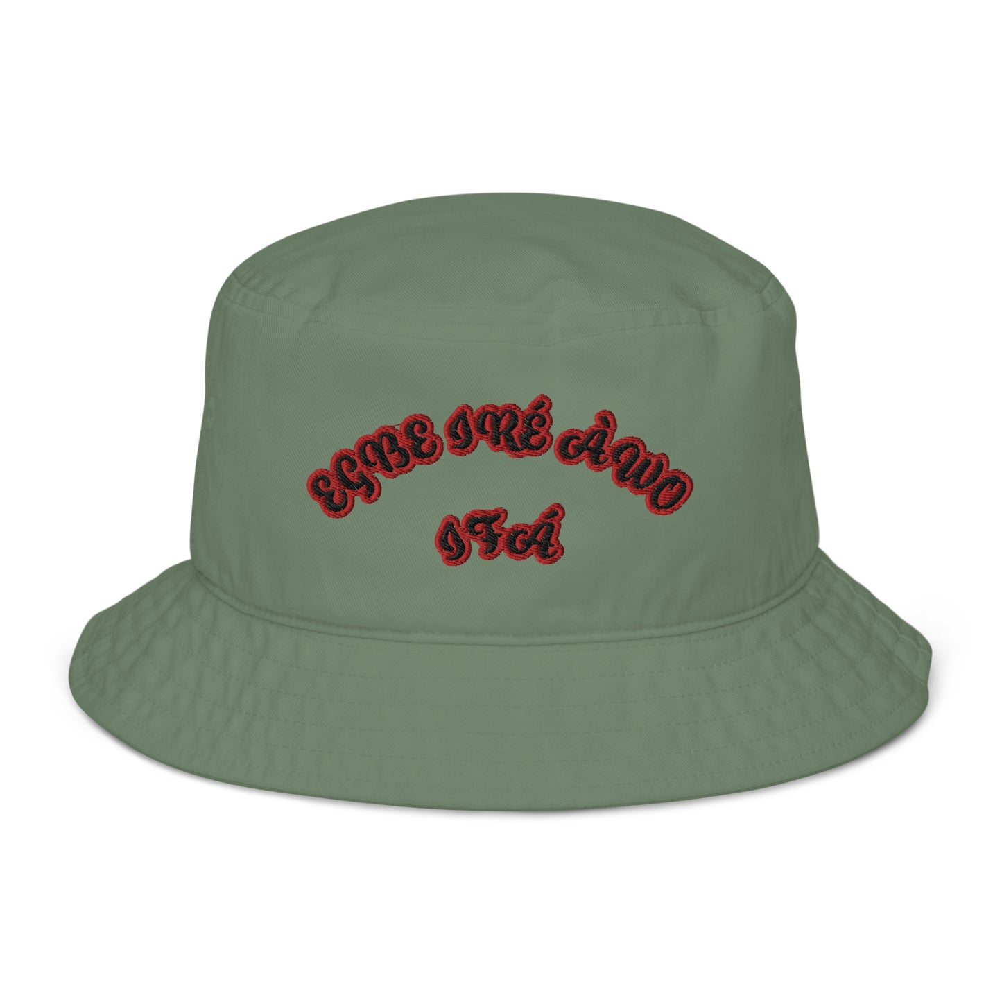 EGBE IRE AWO IFA 4 Organic bucket hat