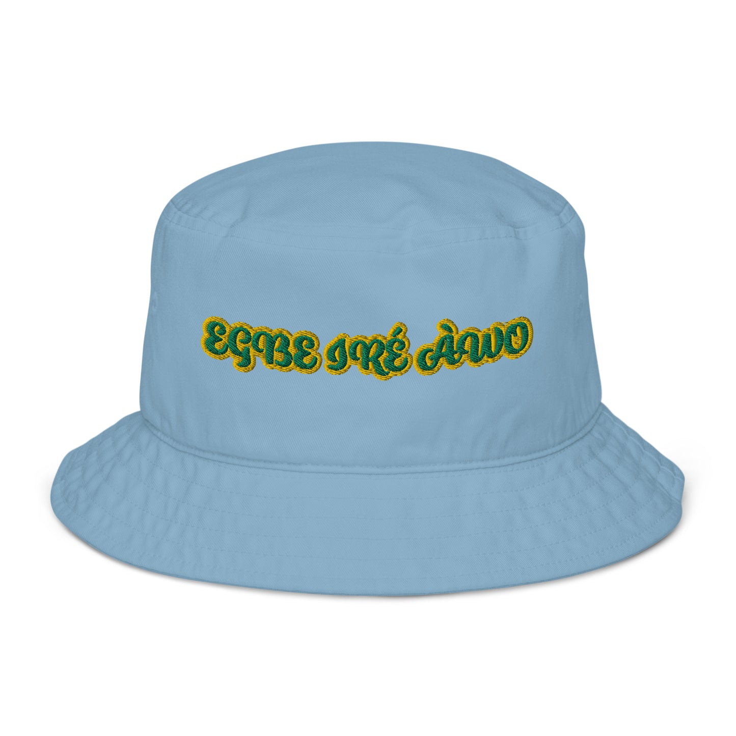 EGBE IRE AWO LUCUMI Organic bucket hat