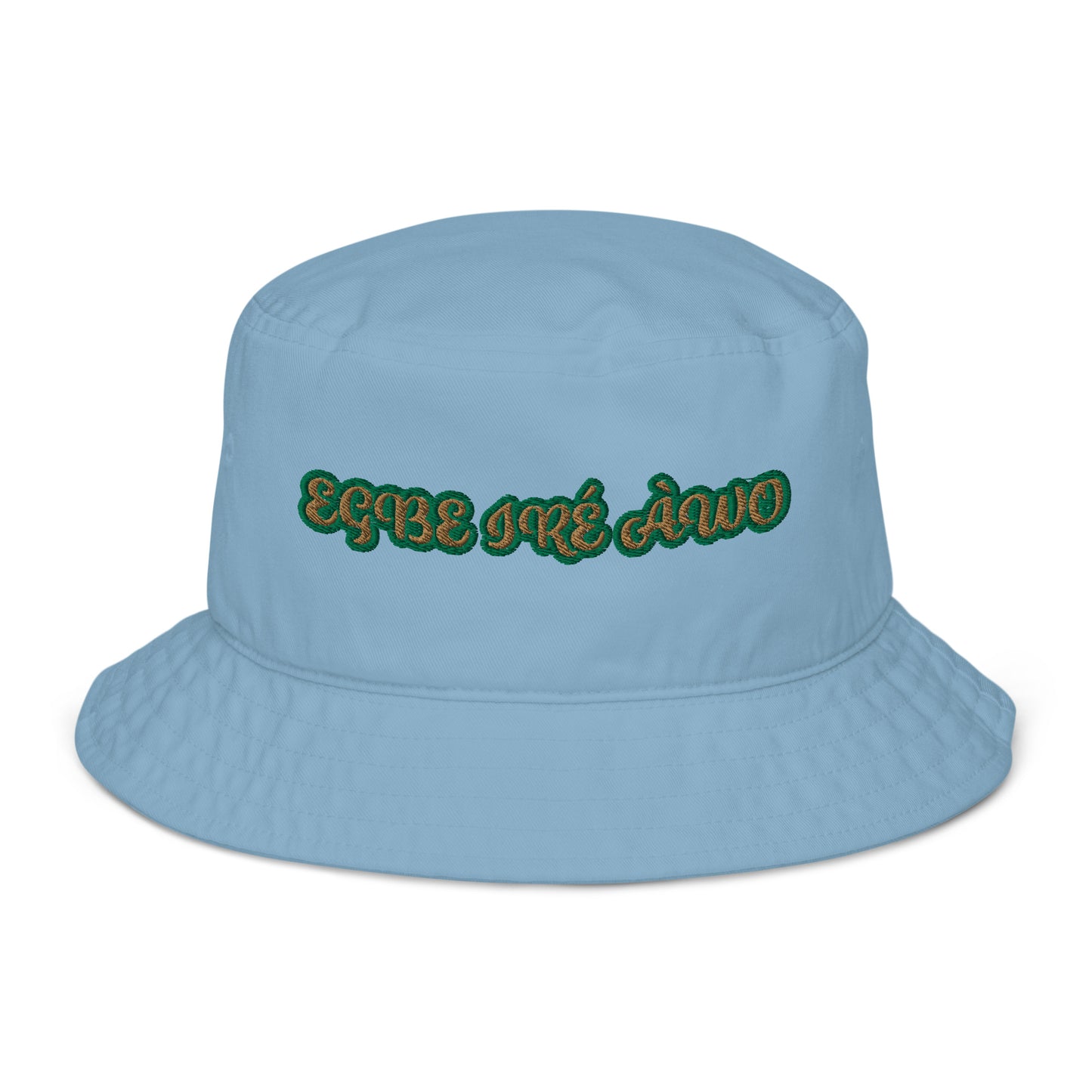 EGBE IRE AWO ISESE Reverse Organic bucket hat