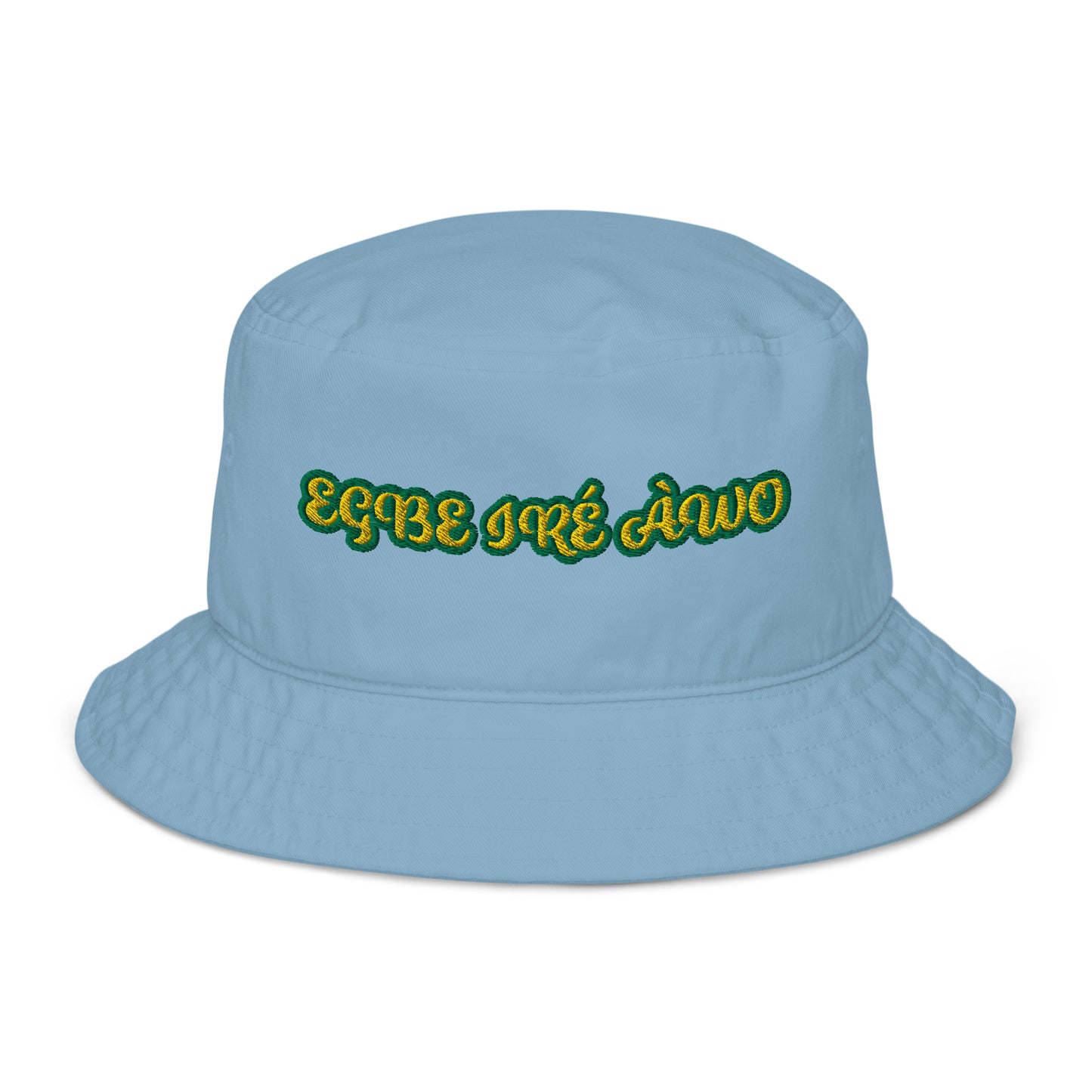 EGBE IRE AWO Lucumi Reverse Organic bucket hat