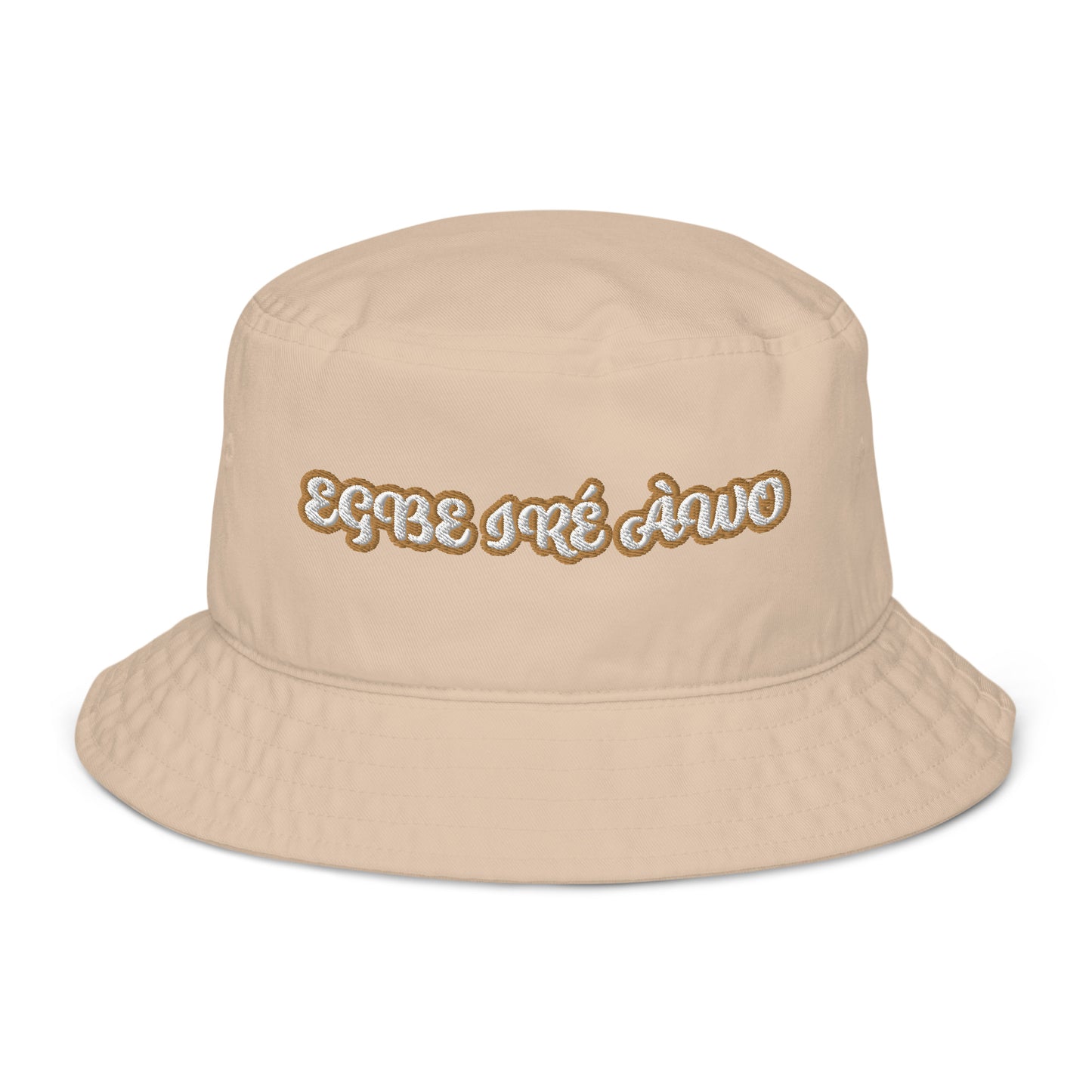 EGBE IRE AWO 1 Organic bucket hat