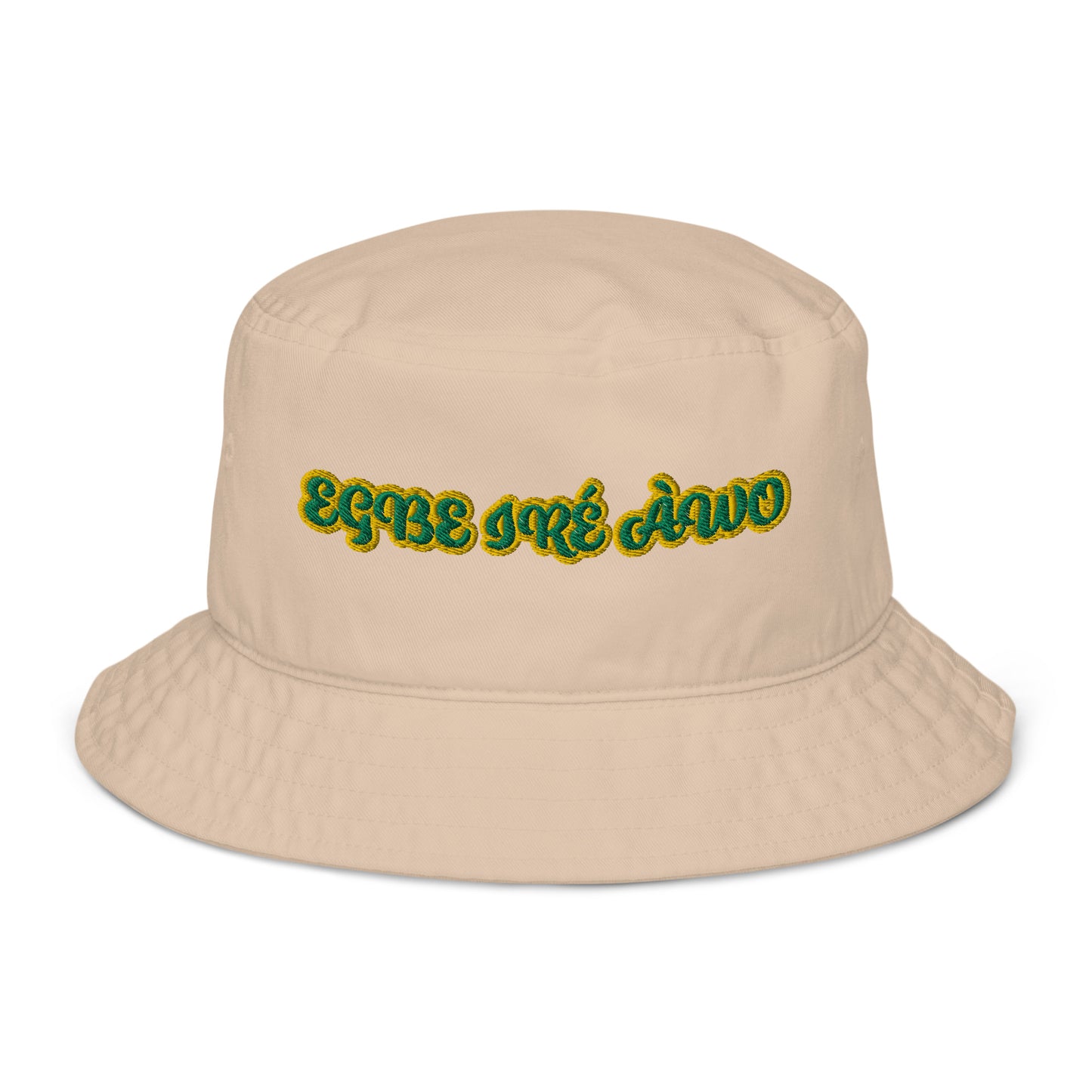 EGBE IRE AWO LUCUMI Organic bucket hat