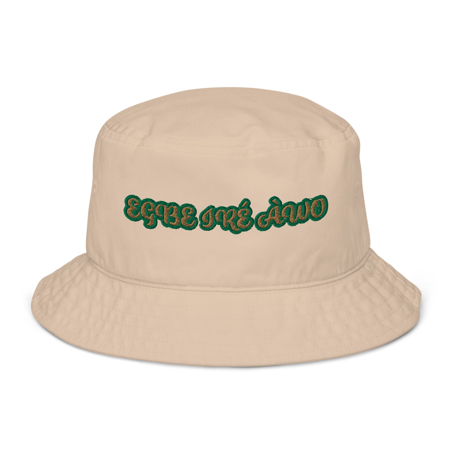 EGBE IRE AWO ISESE Reverse Organic bucket hat