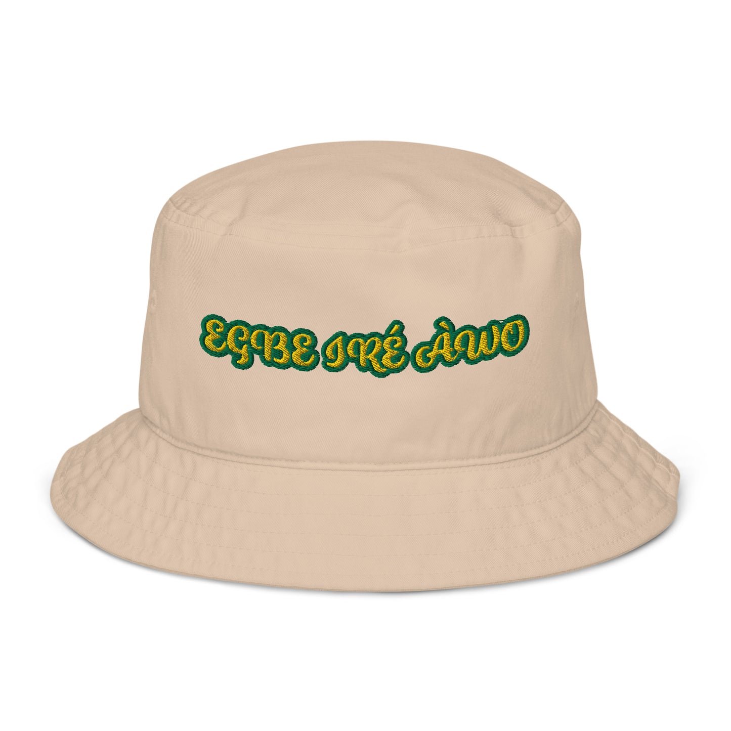 EGBE IRE AWO Lucumi Reverse Organic bucket hat